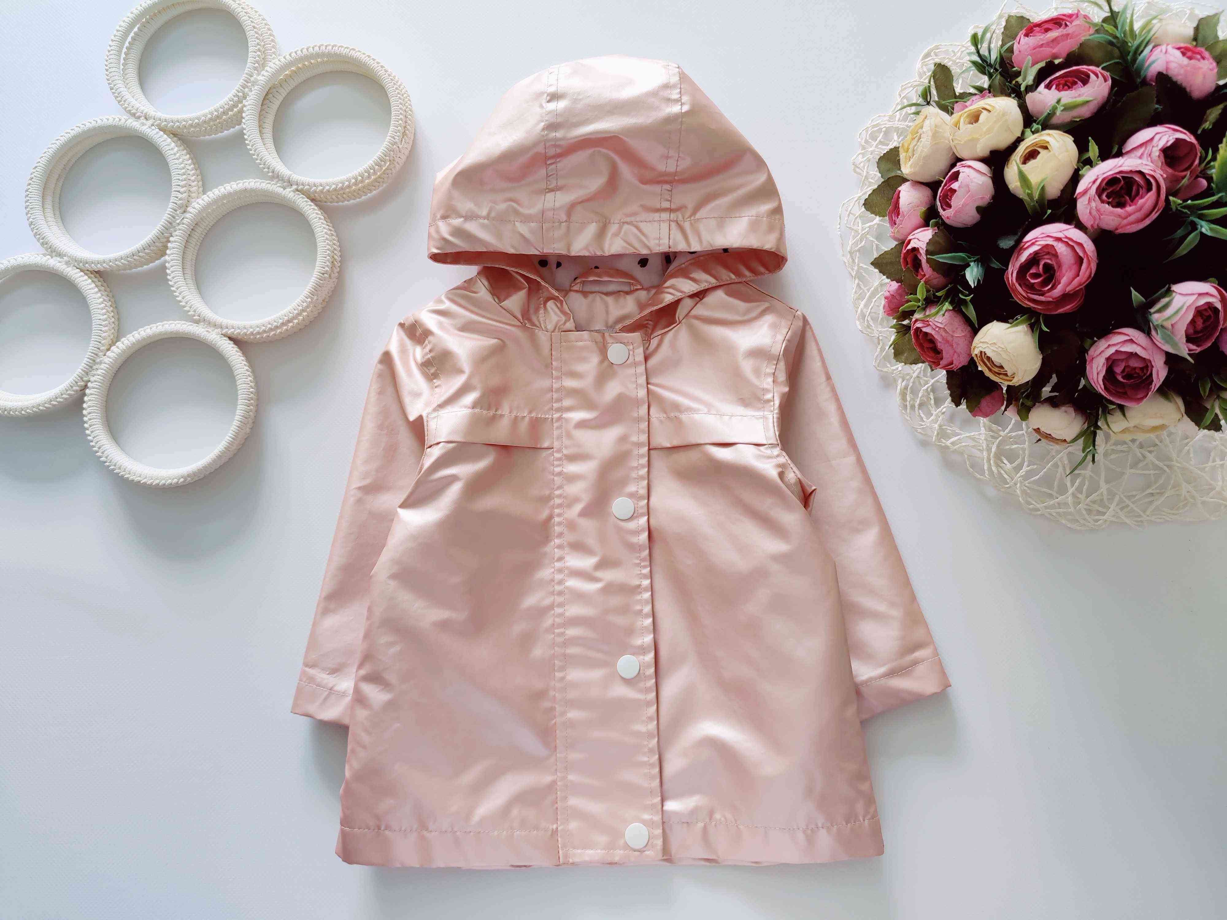 6,9 міс, зріст 74 Пудрова вітровка