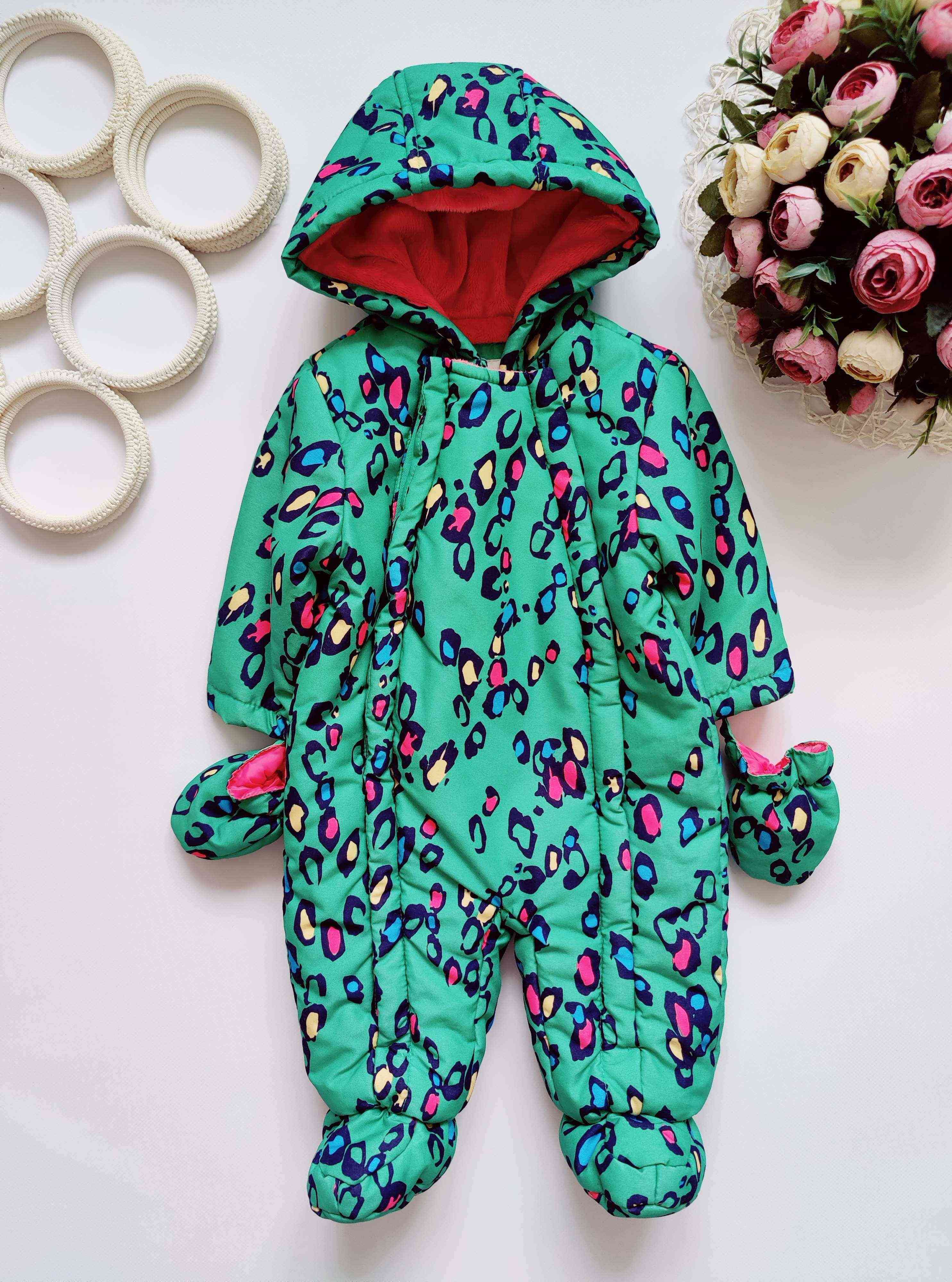 3,6 міс. Теплий дитячий комбінезон