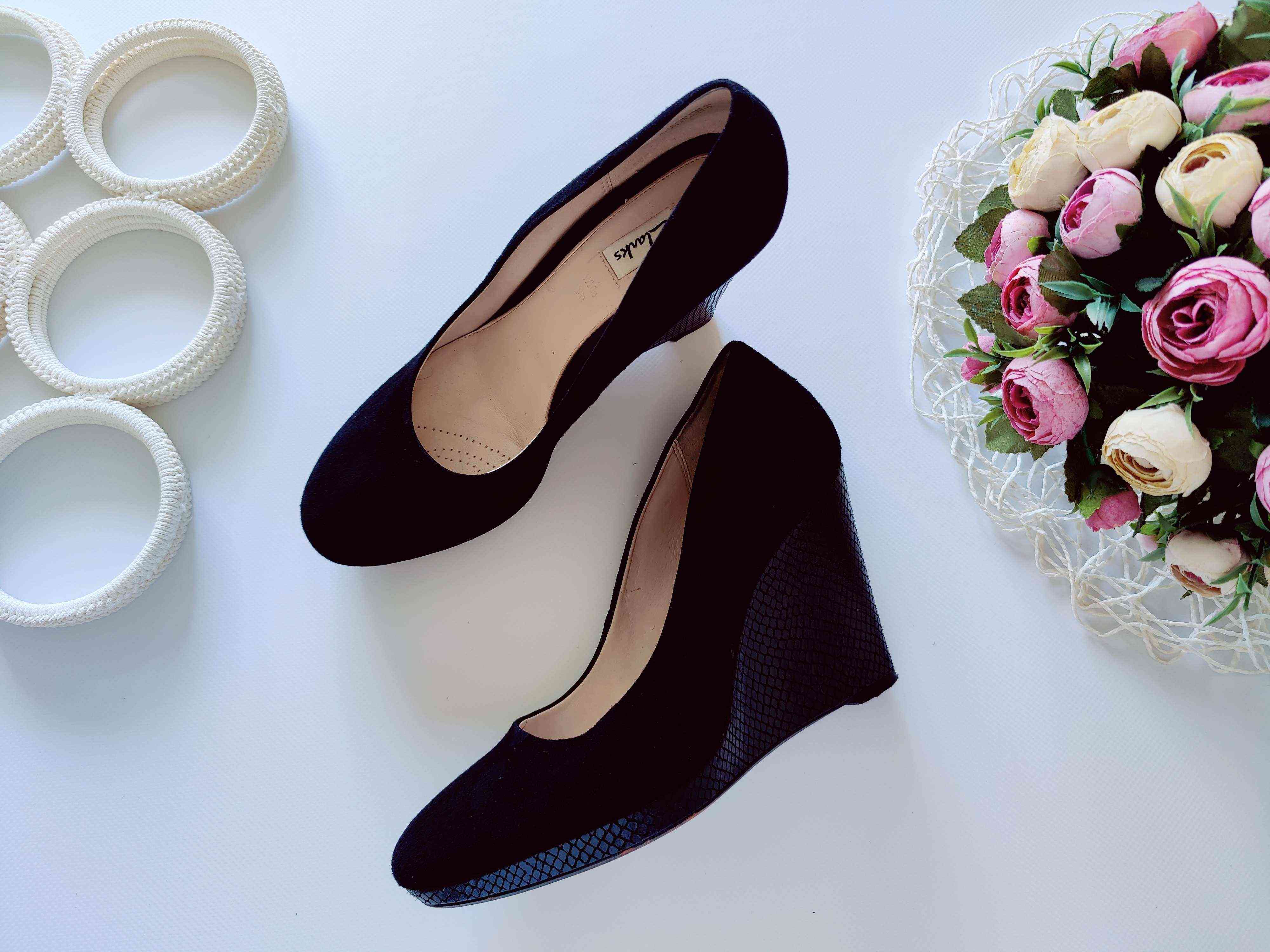 40 (26 см) Замшеві жіночі туфлі