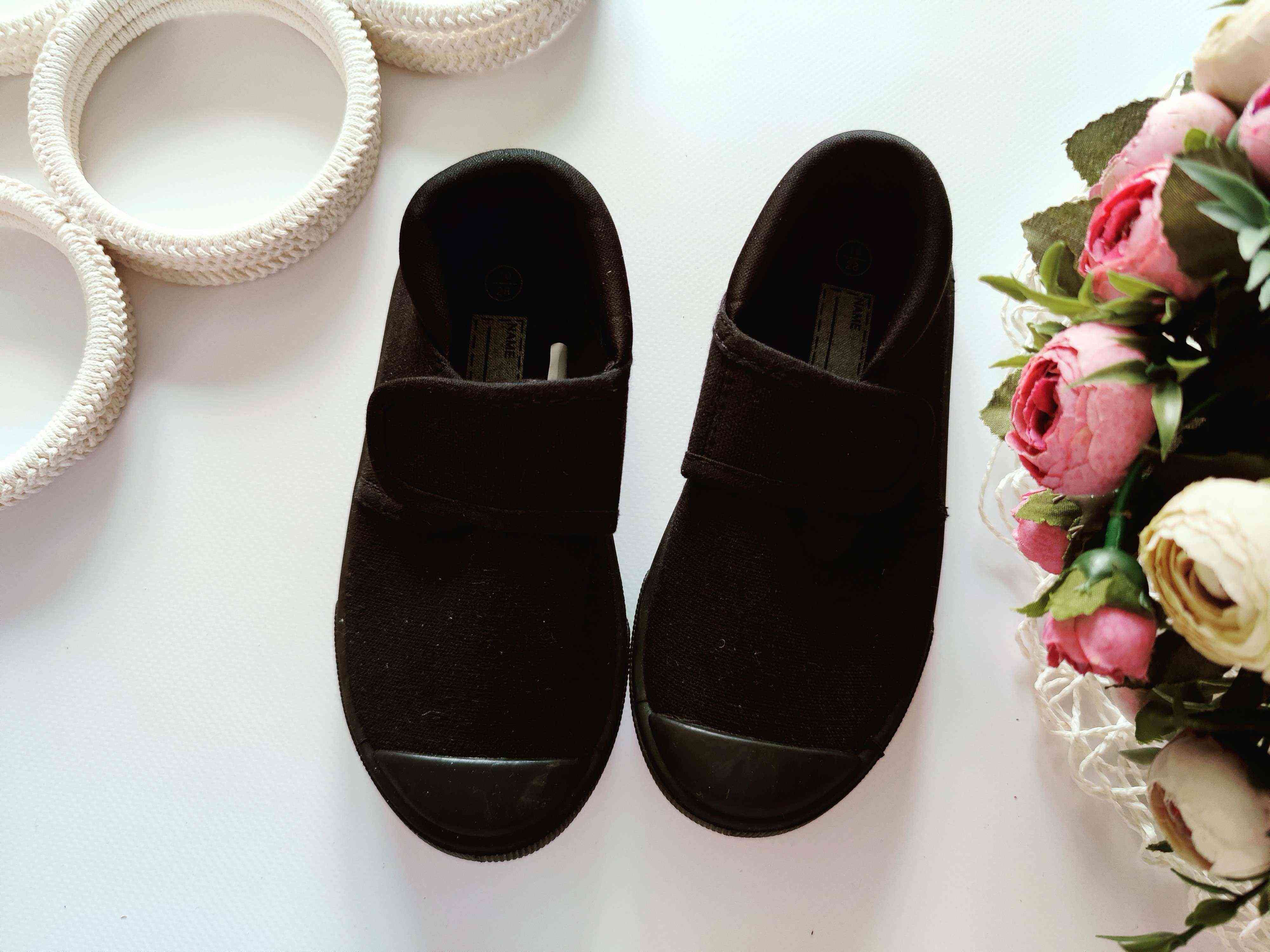 28 (18,5 см) Чорні кеди