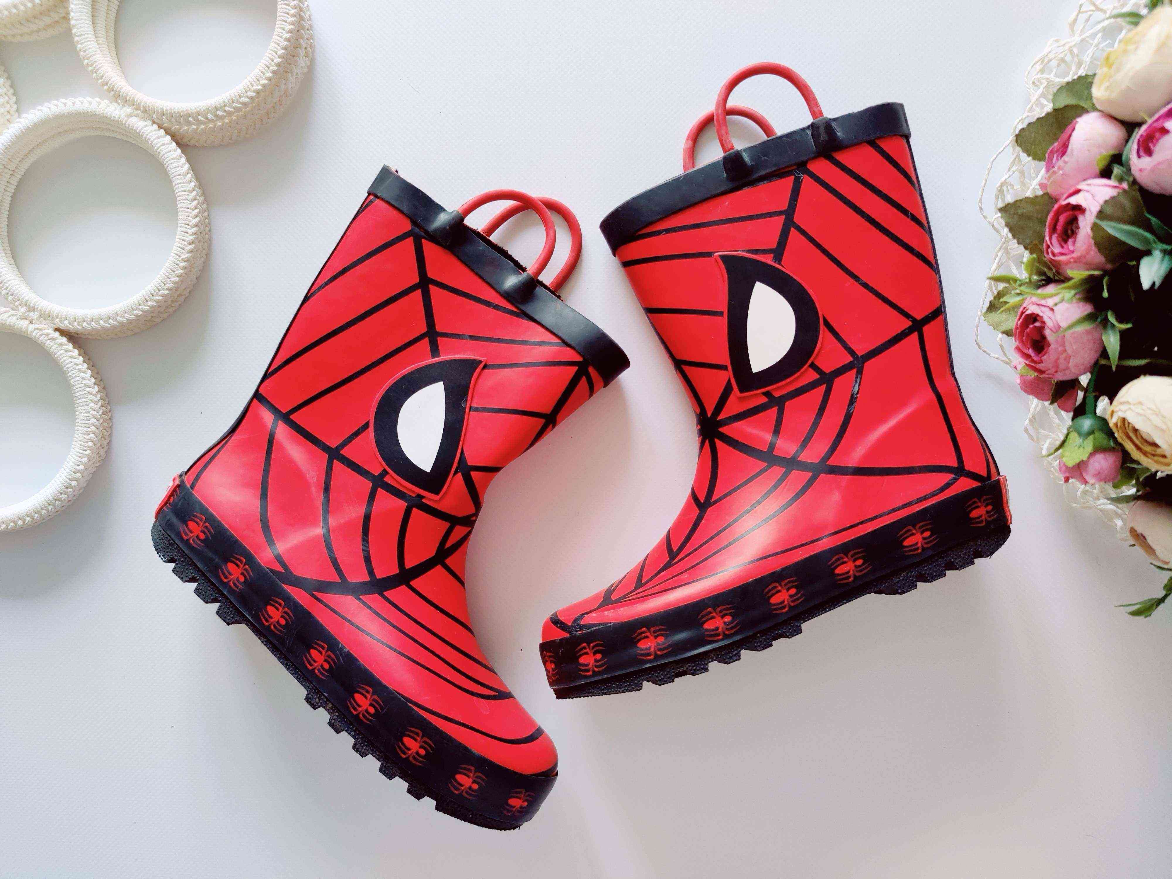 31 (20,5 см) Гумові чоботи людина павук