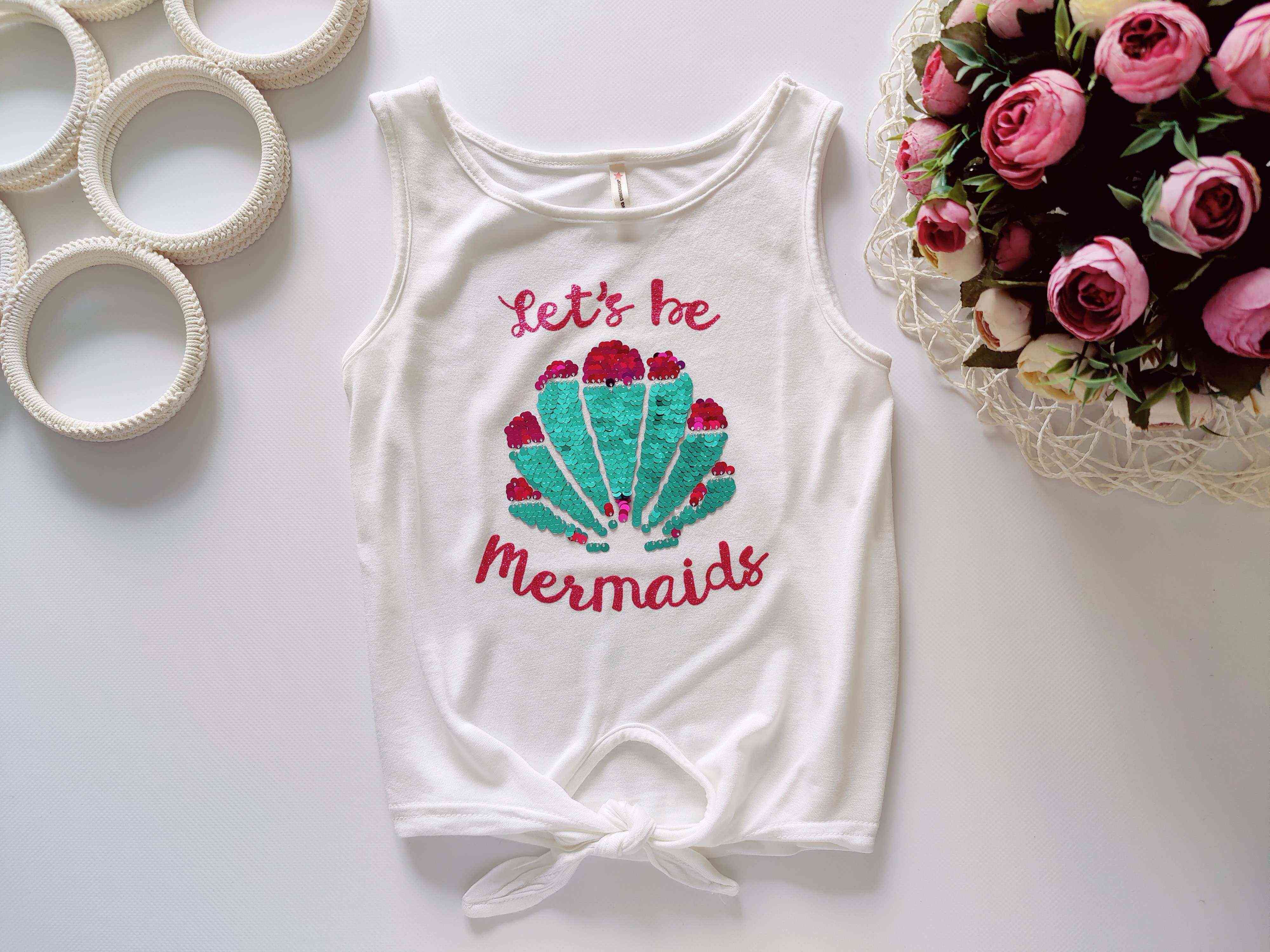 4,5 років, зріст 110 Футболка з паєтками