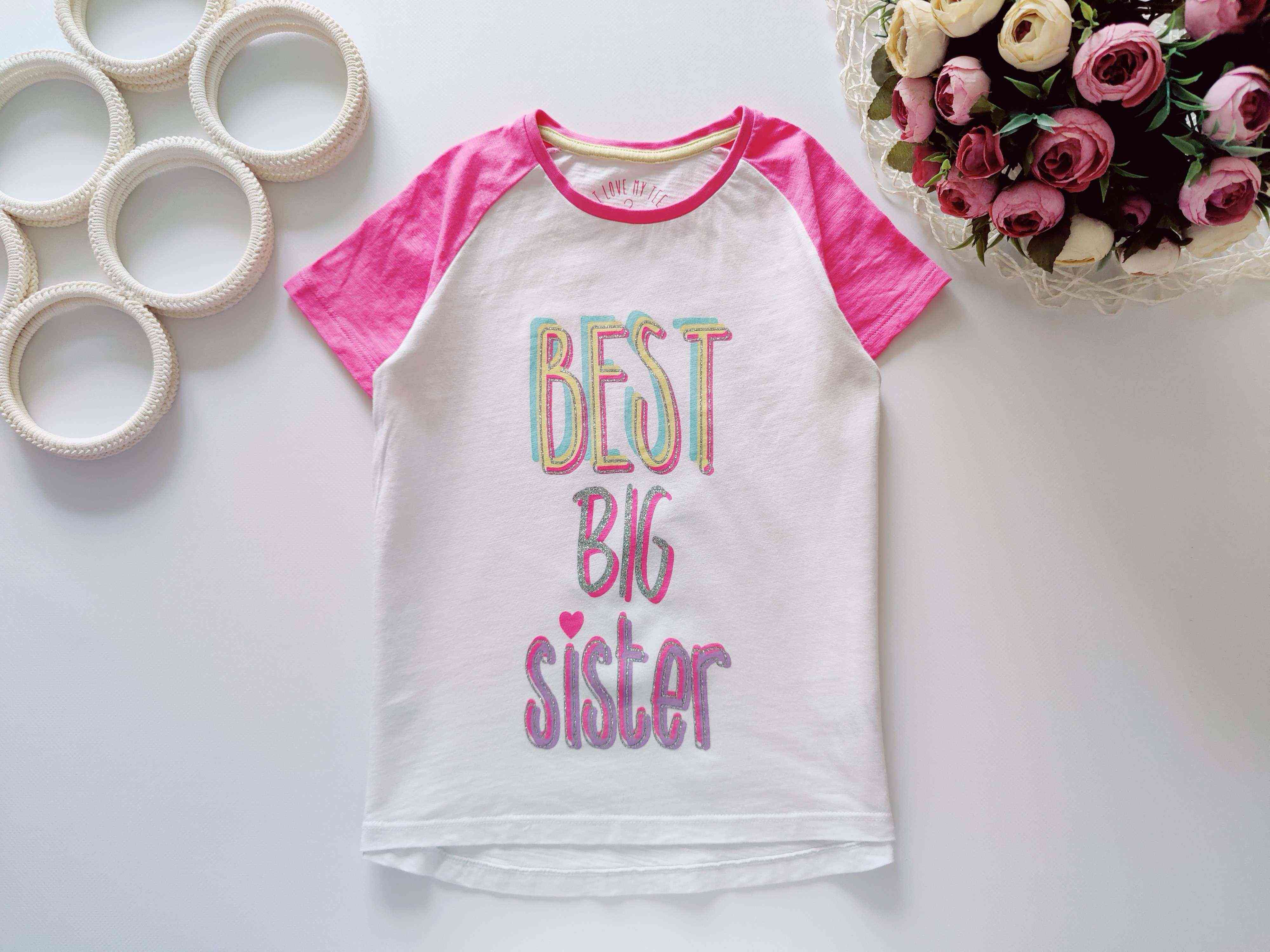 5,6 років, зріст 110,116 Футболка для дівчинки