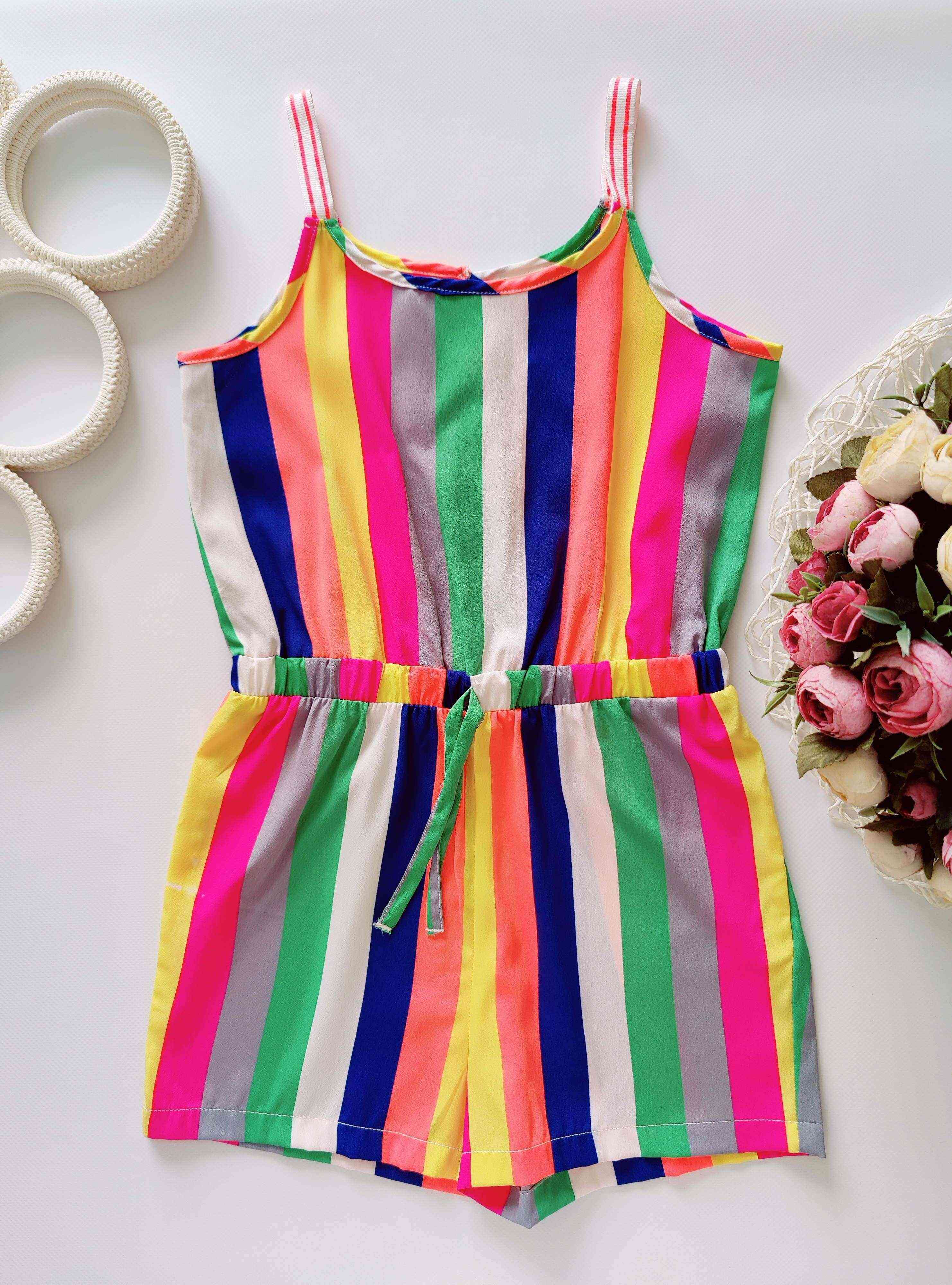 5,6 років, зріст 110,116 Яскравий ромпер