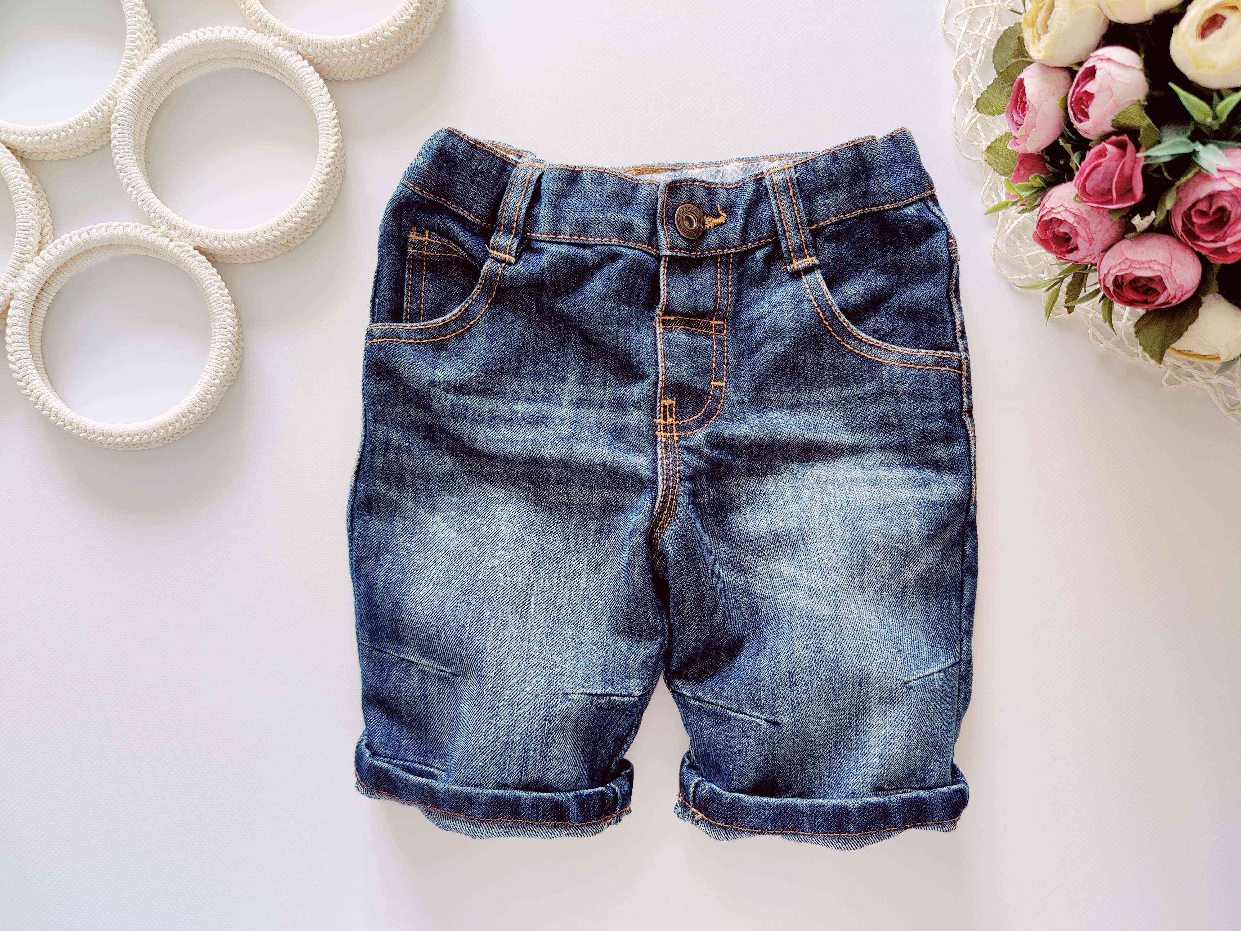 3,4 года, рост 104 Джинсовые шорты