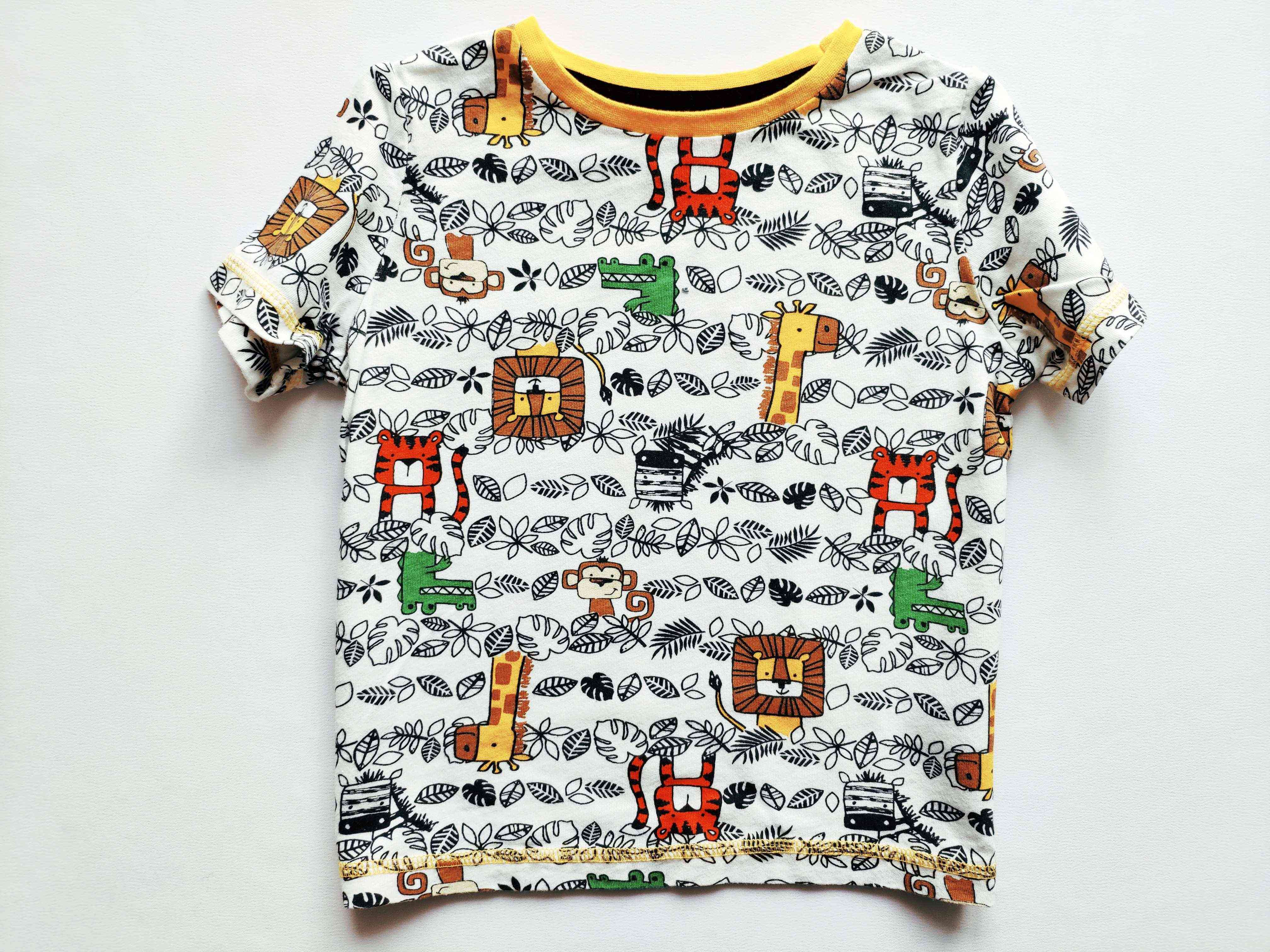 2-3 года, рост 92-98 Футболка для мальчика Зоопарк