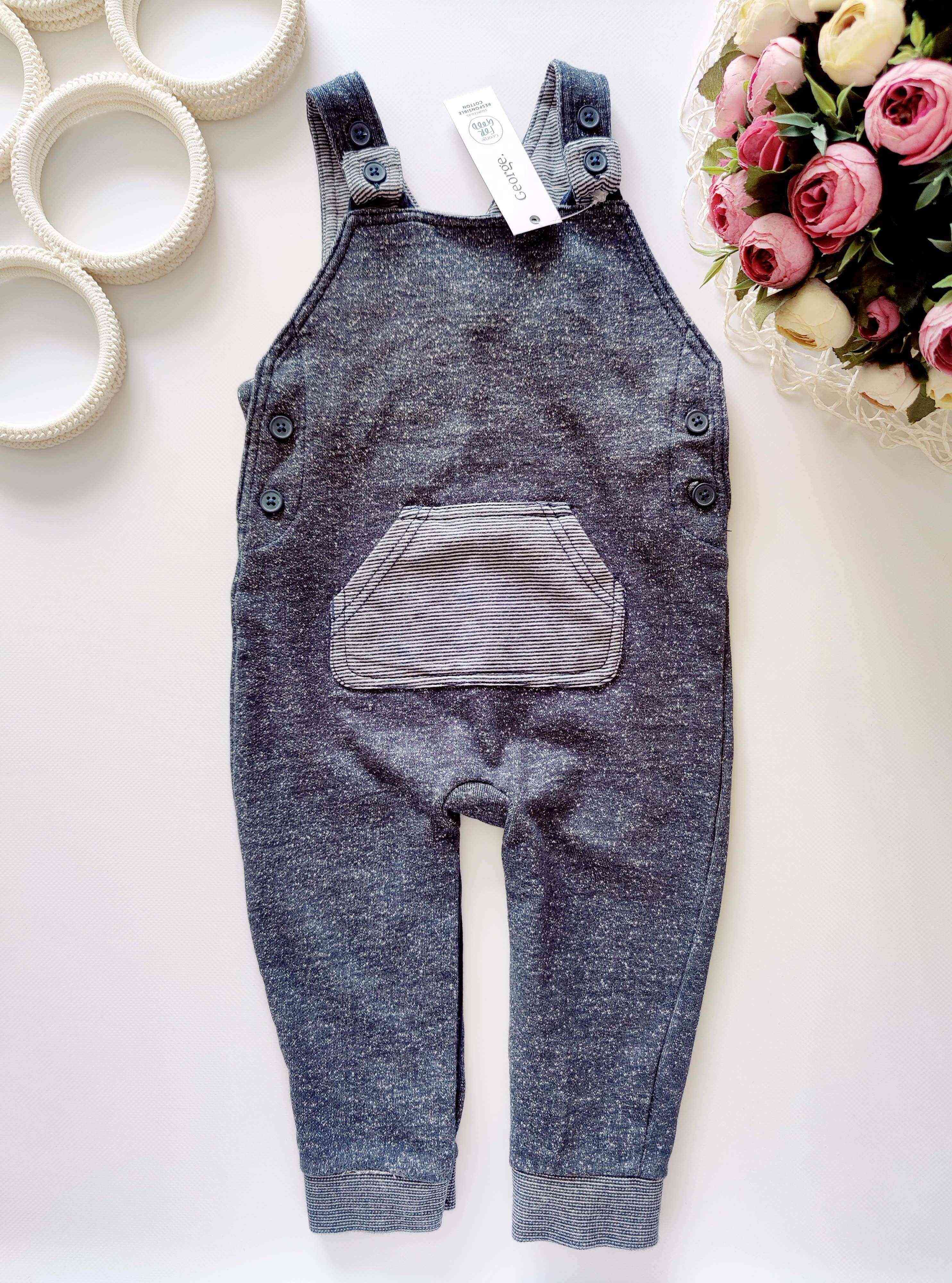 12,18 мес, рост 80,86 Новый комбинезон