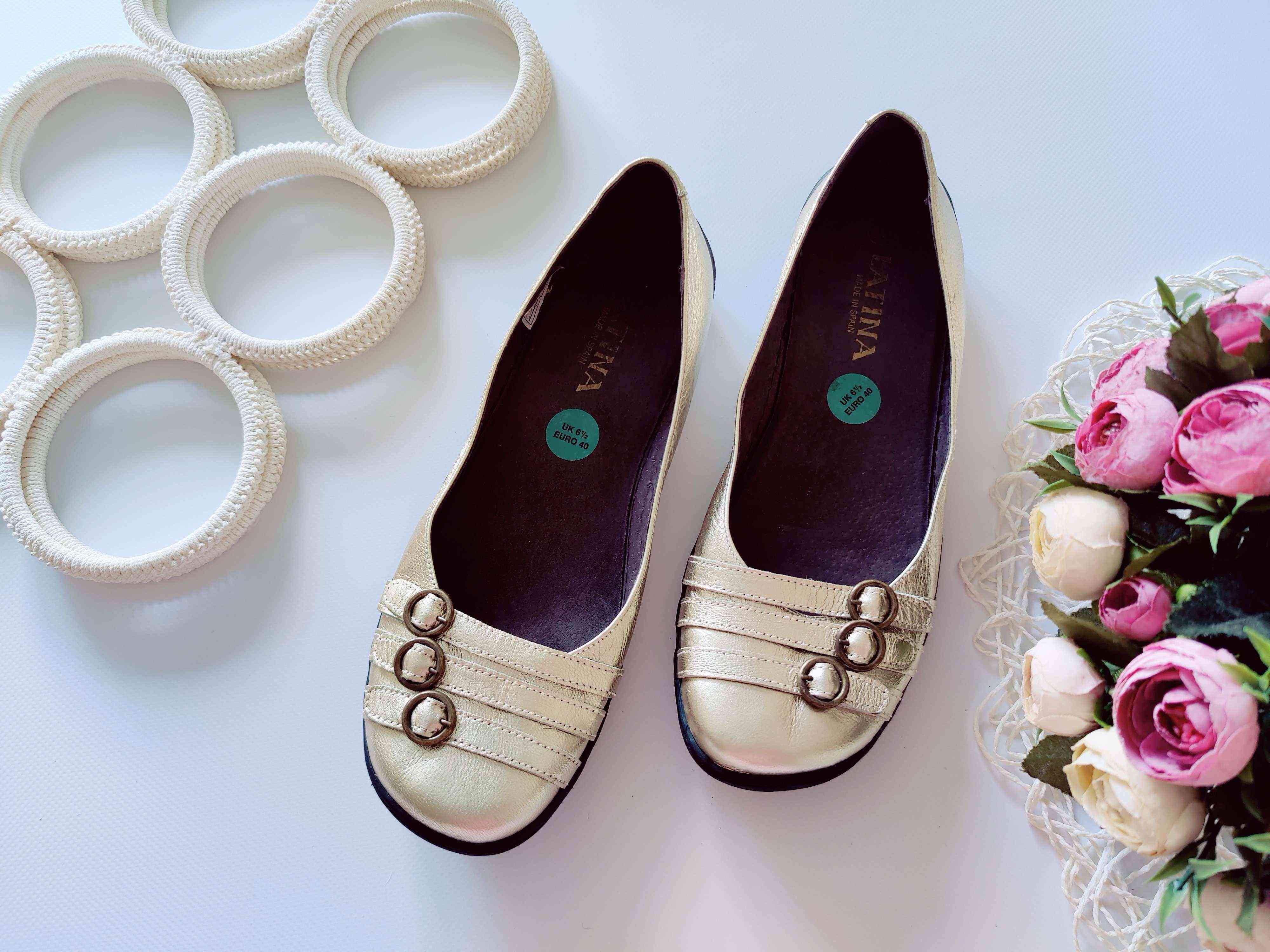 39-40 (26 см) Кожаные туфли