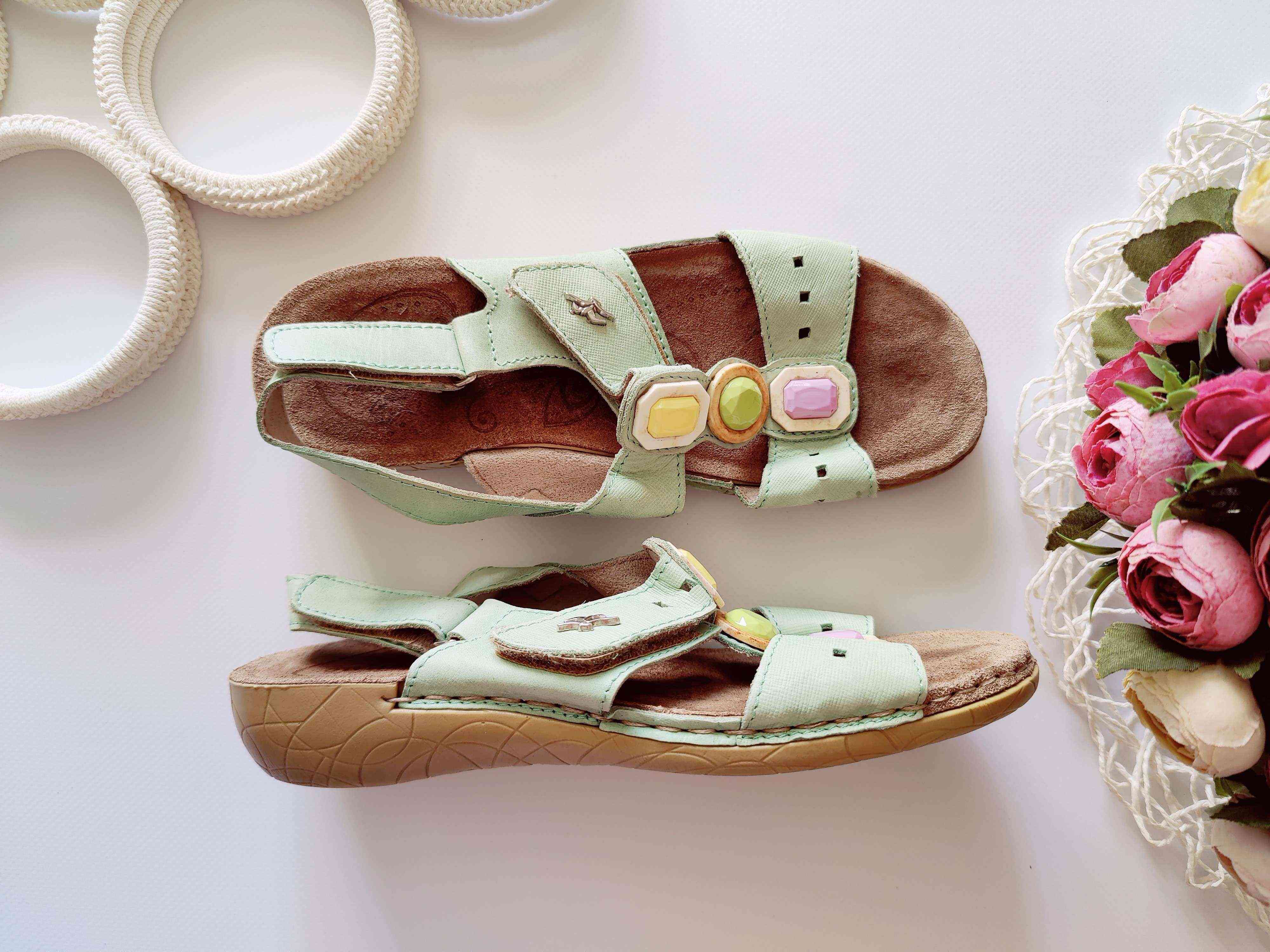 37 (24,5 см) Женские босоножки