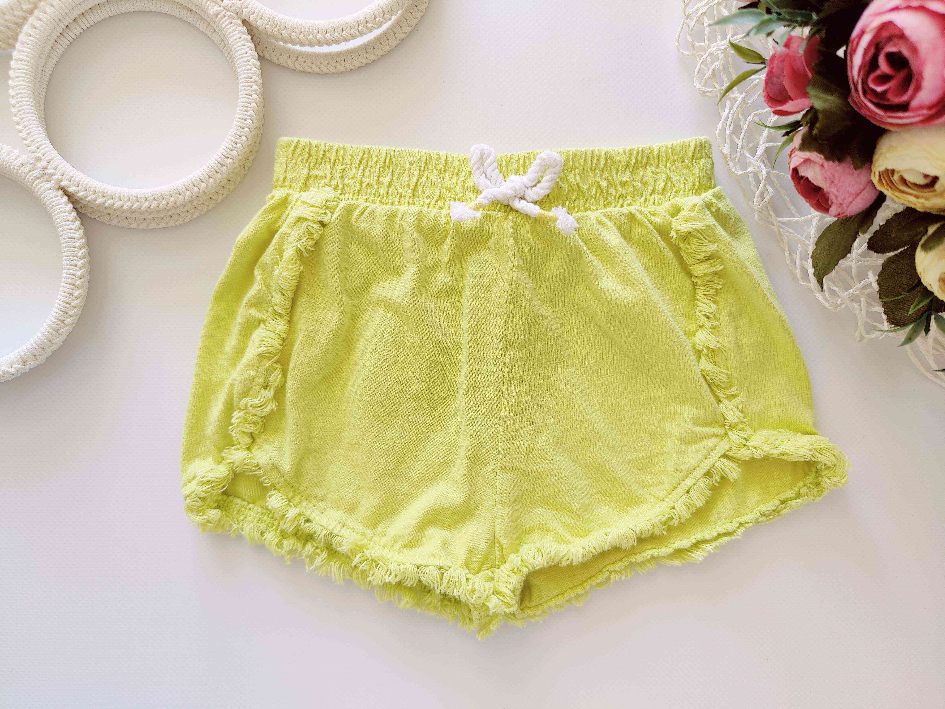 12,18 міс зростання 80,86 Трикотажні шорти для дівчинки