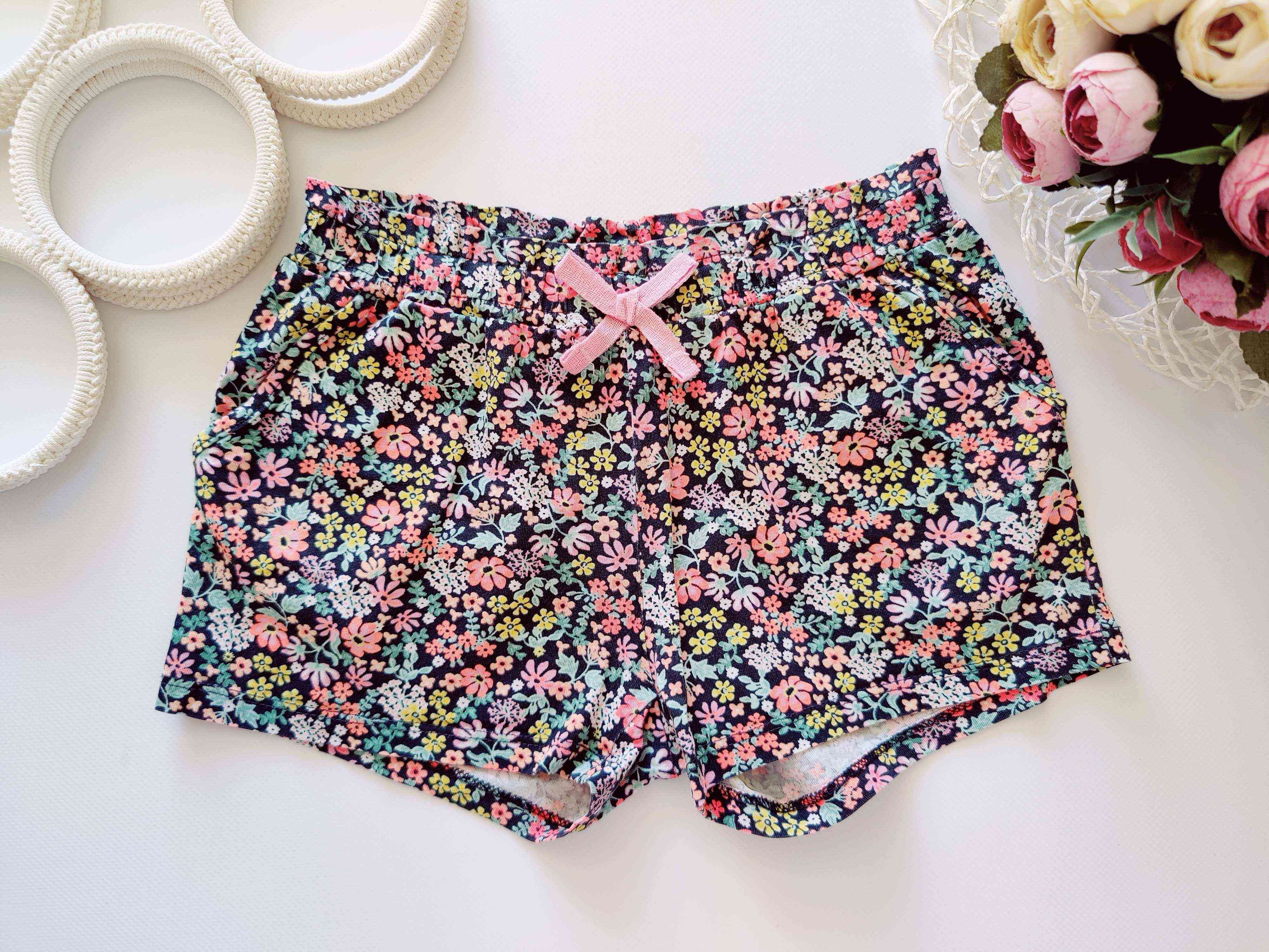 4,6 років, зріст 110,116 Квіткові дитячі шорти