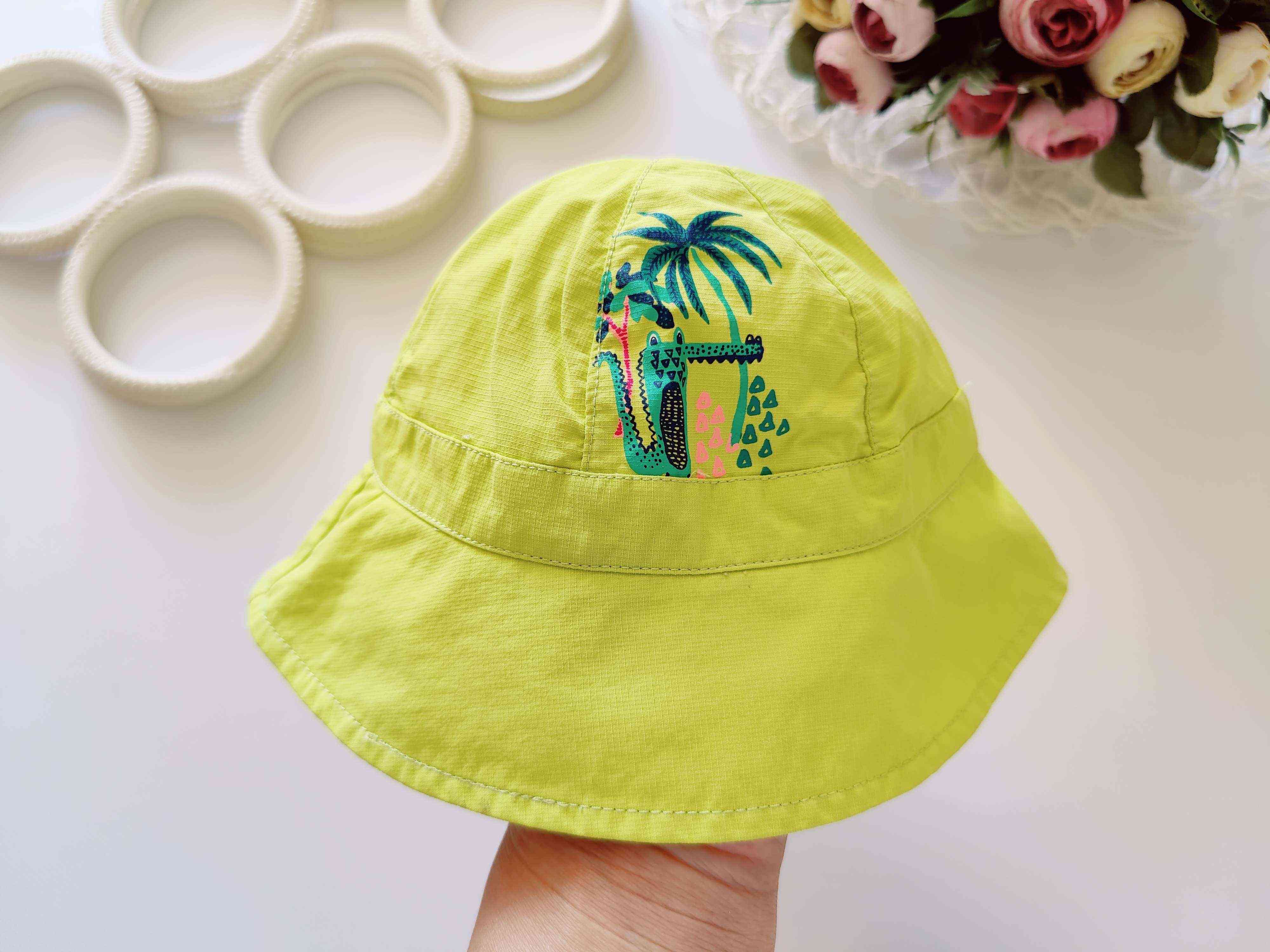 ВП 46 (6-12 міс) Салатова панамка з кроколілом