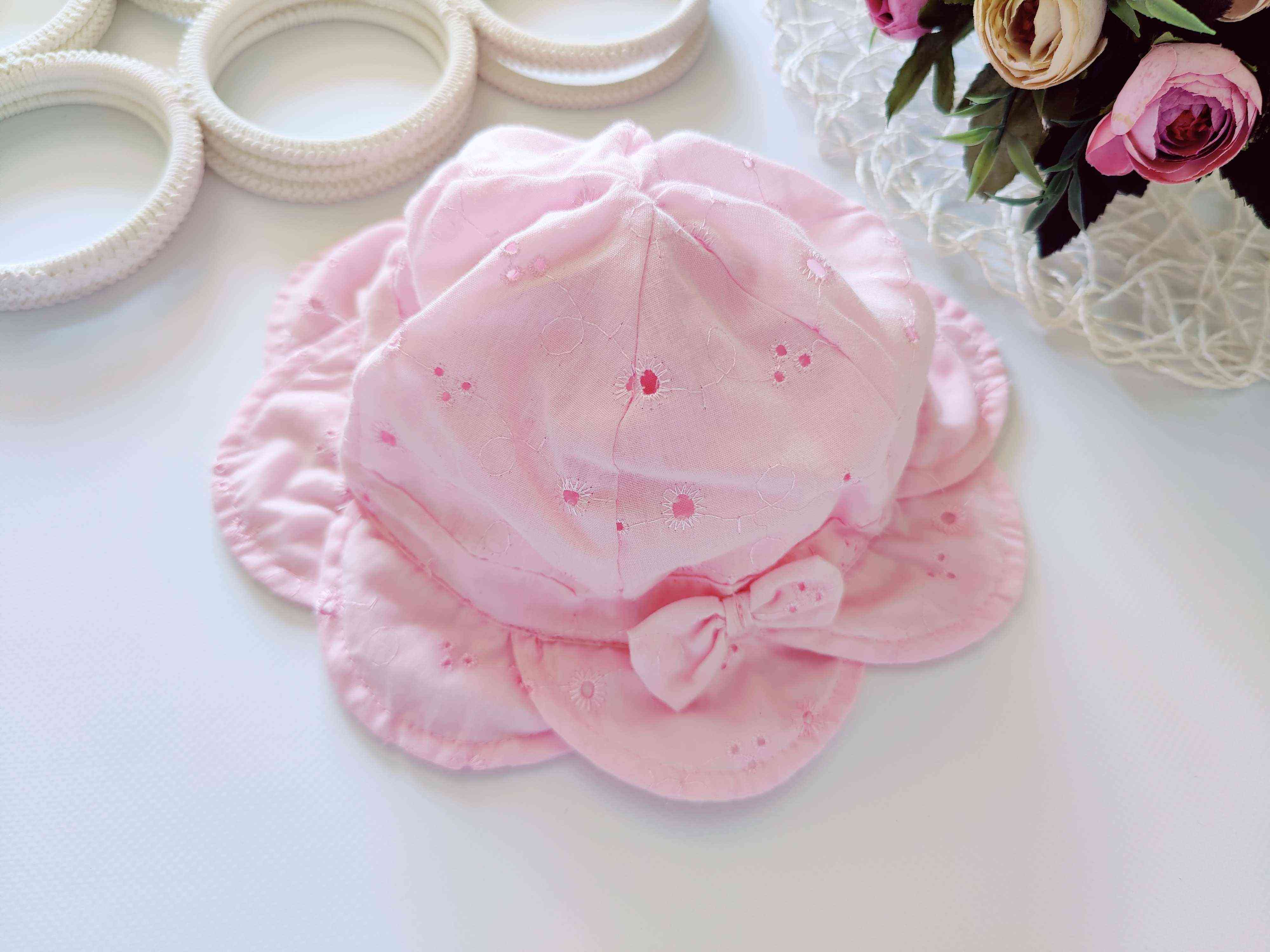 ОП 54 (12-23 міс) Рожева літня панамка