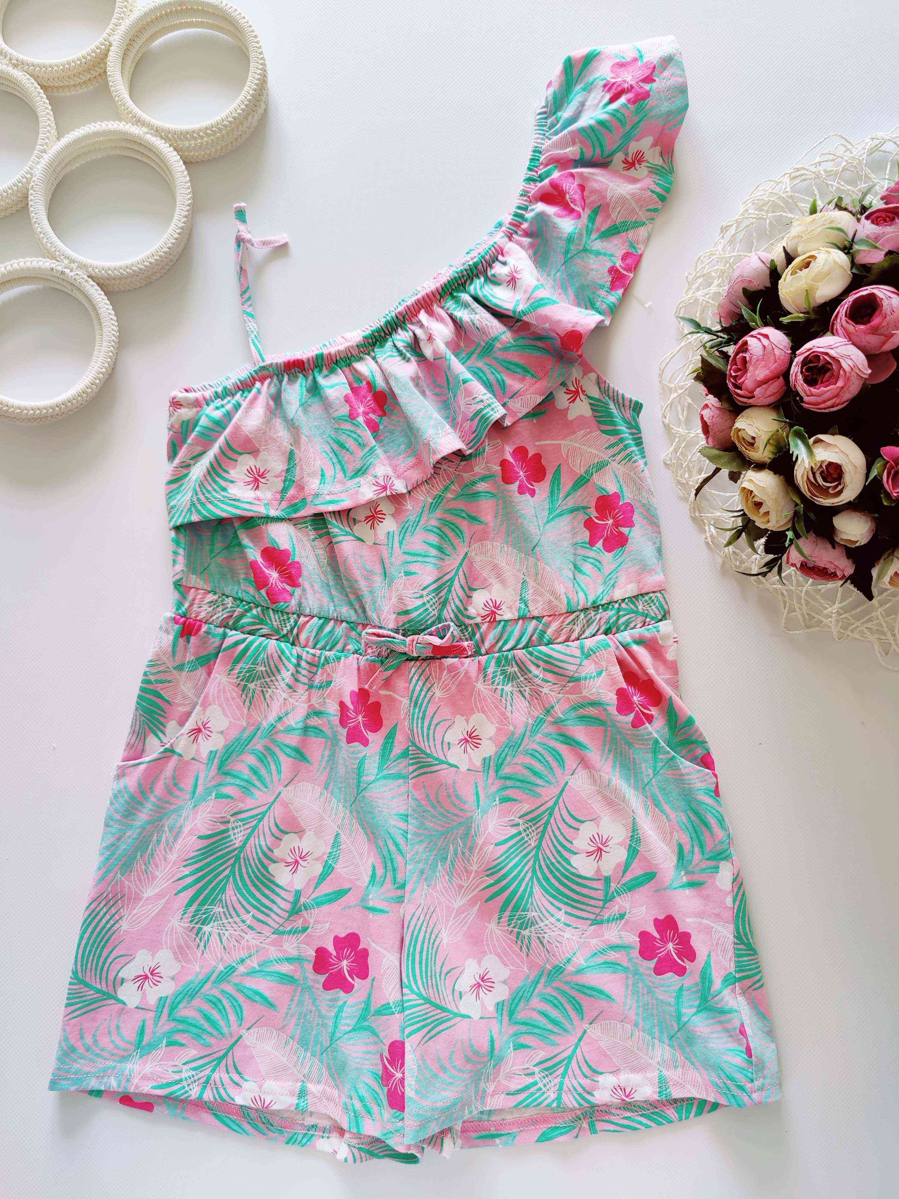 9,10 лет, рост 140 Новый ромпер