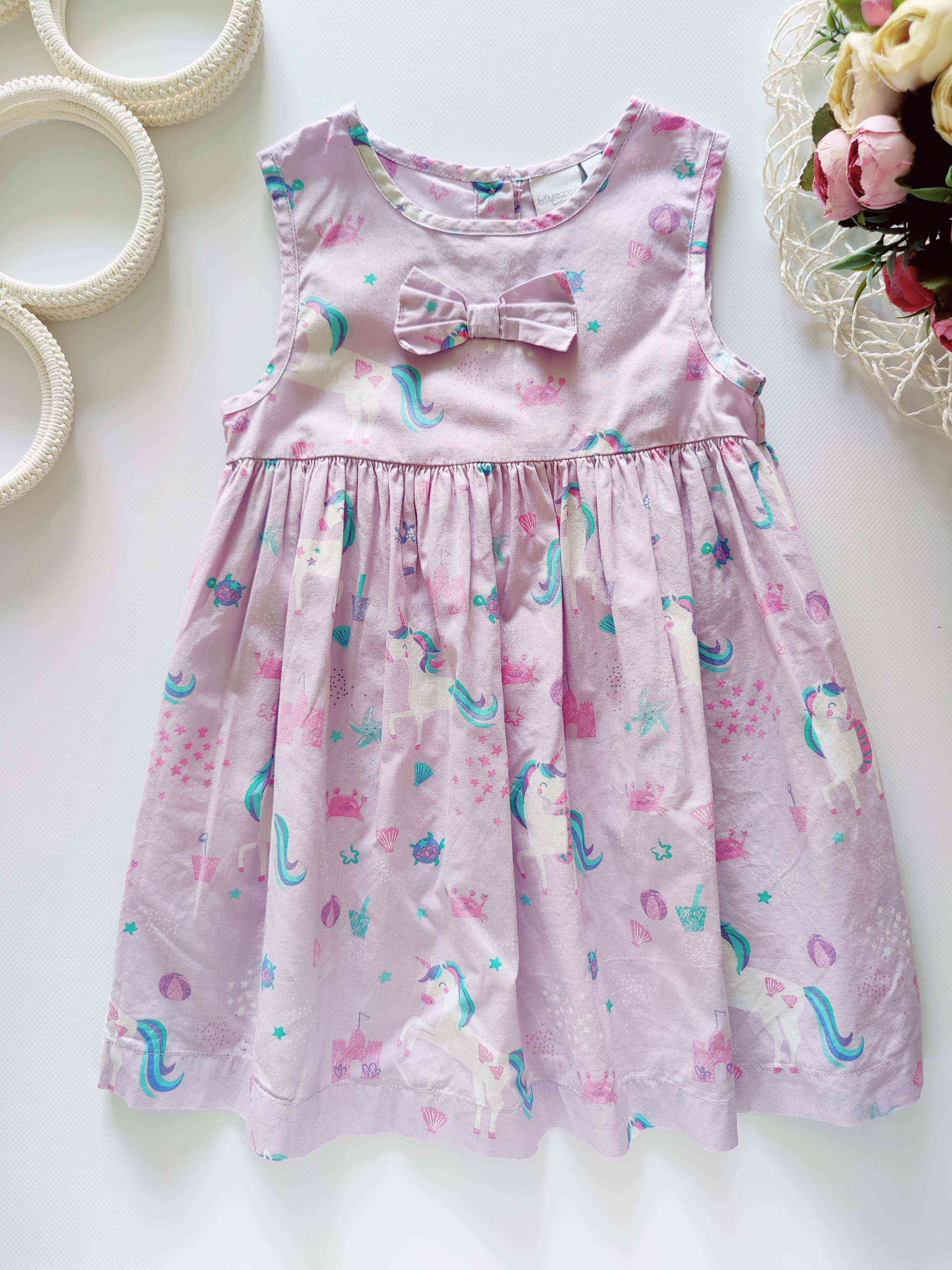 12,18 міс зростання 86 Сукня в конях єдинорогах