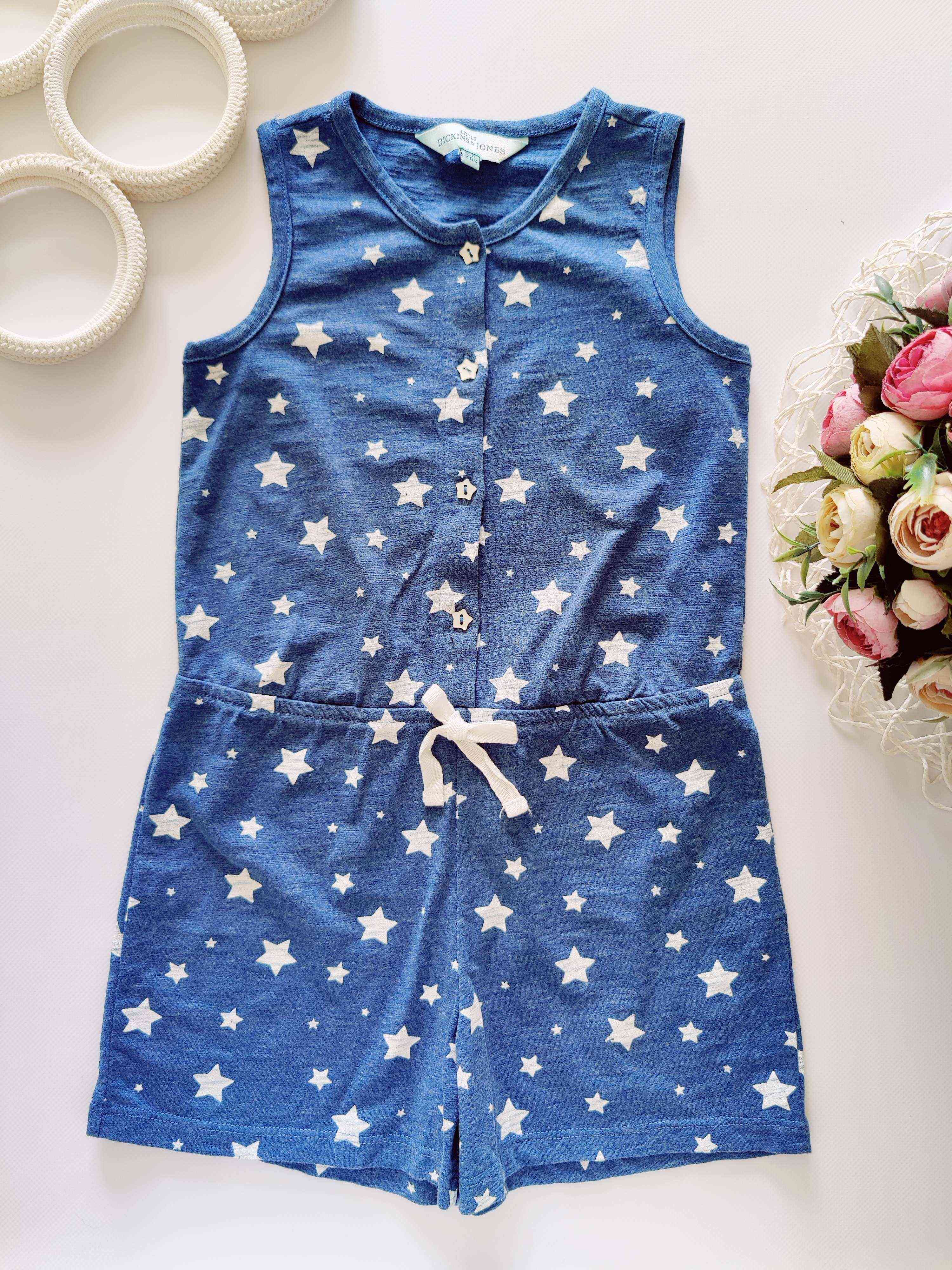 5,6 років, зростання 110,116 Ромпер у зірках