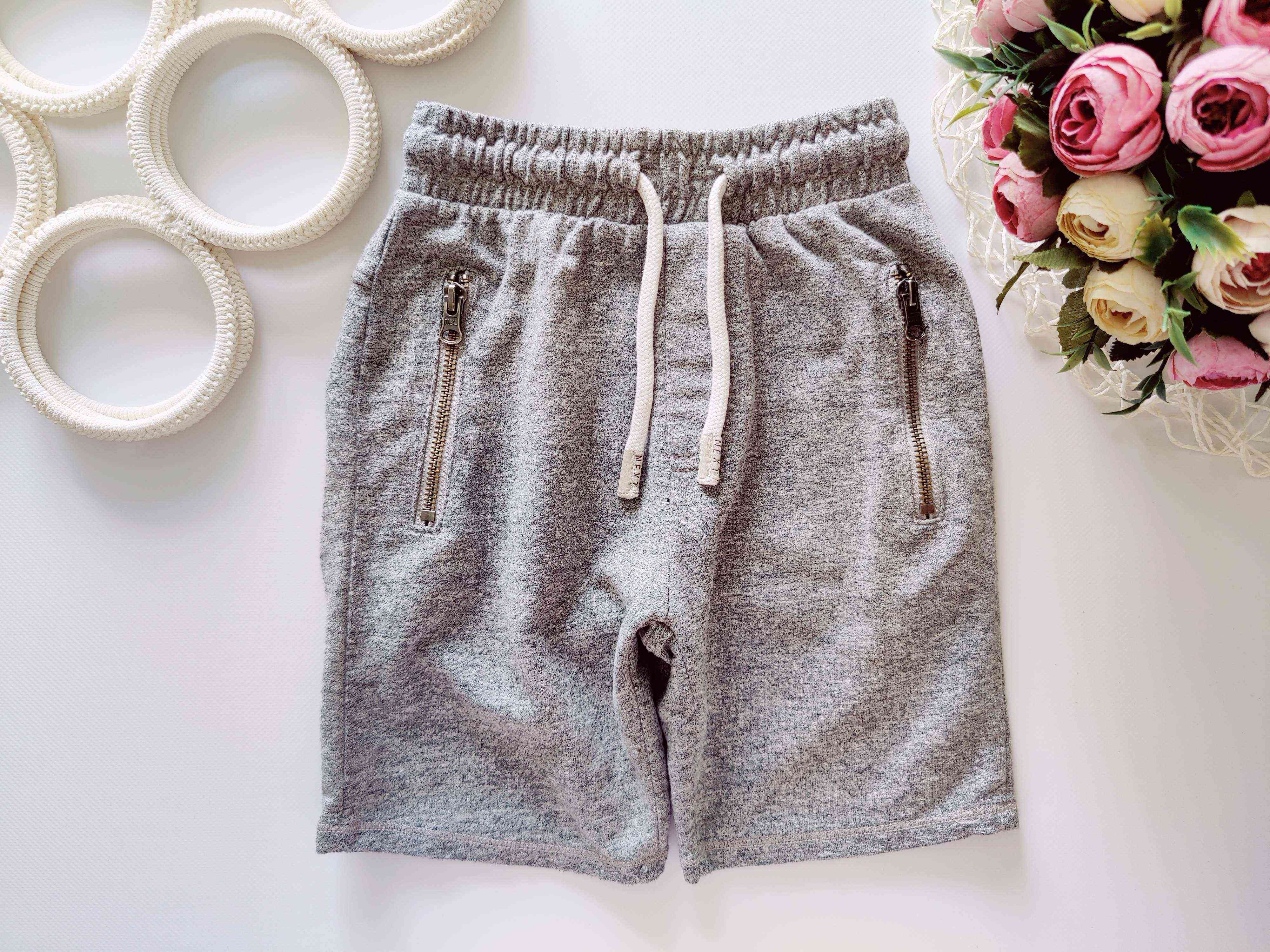 6 років, зріст 116 Шорти з кишенями на блискавці