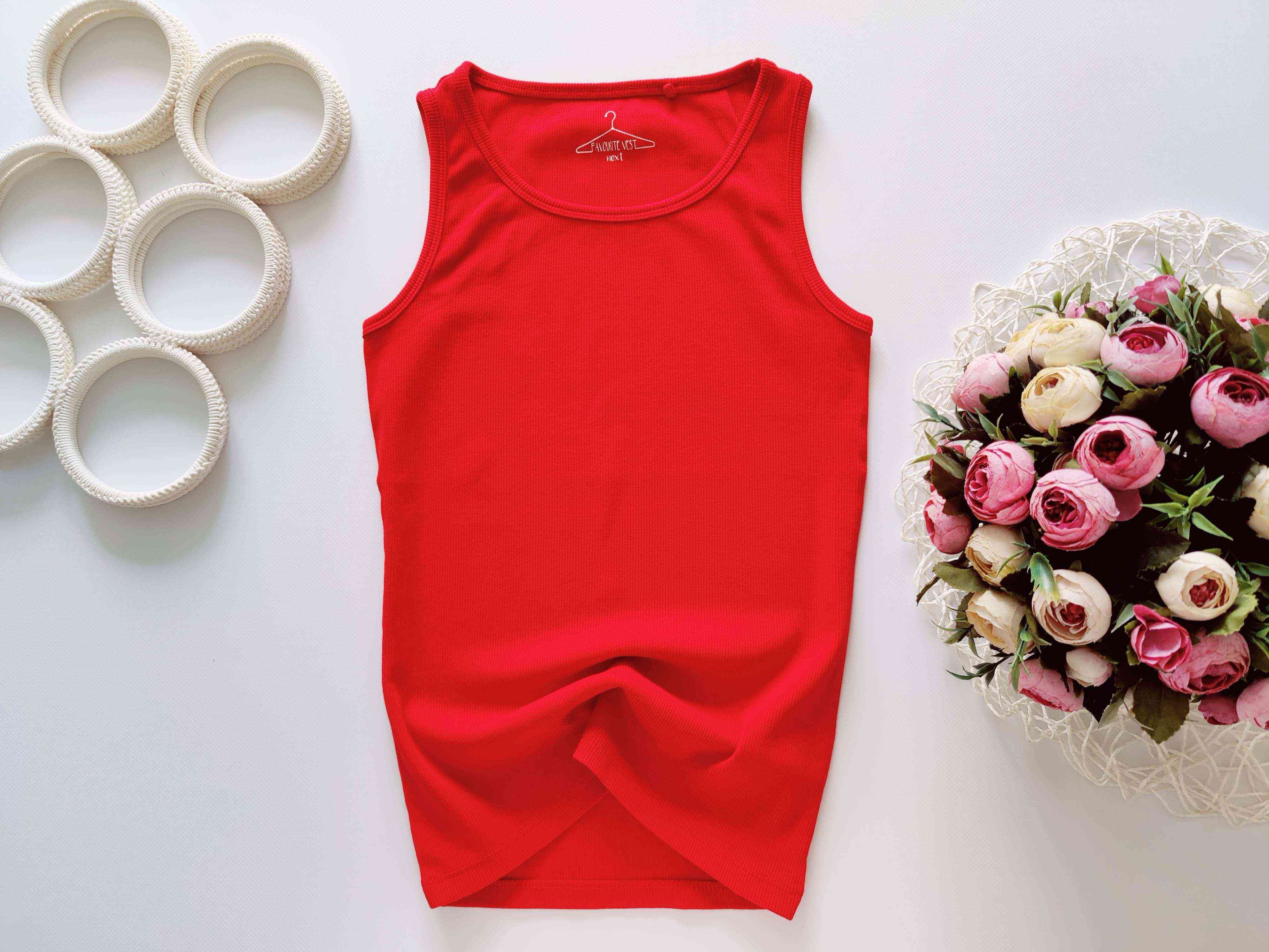 10 років, зріст 140 Нова червона майка стрейч