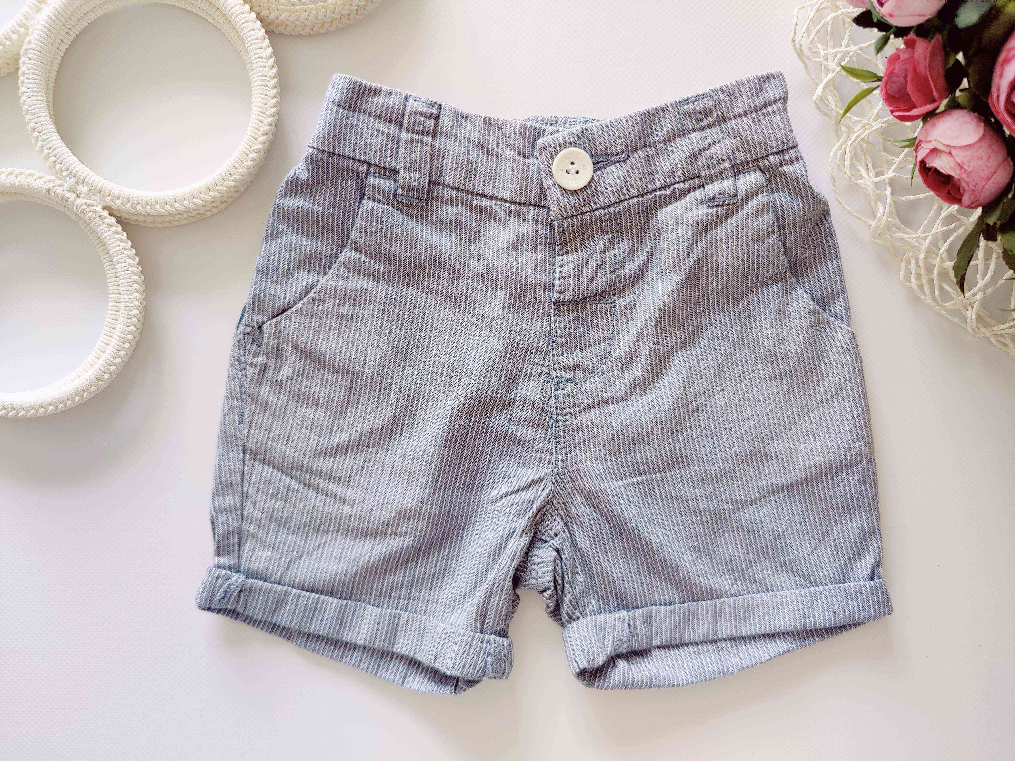 2,3 роки, зріст 98 Дитячі смугасті шорти