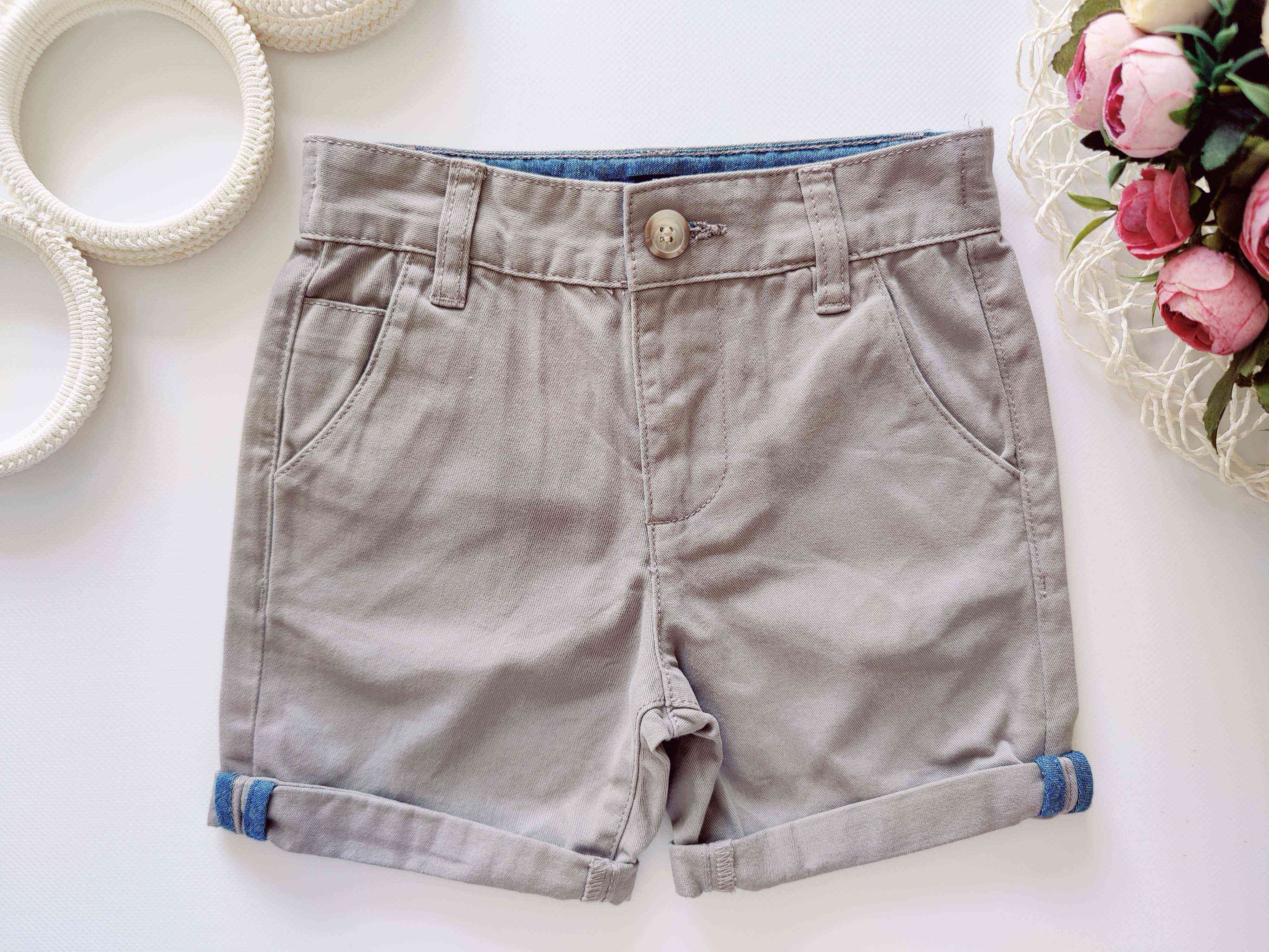 4 роки, зріст 104 Нові сірі шорти