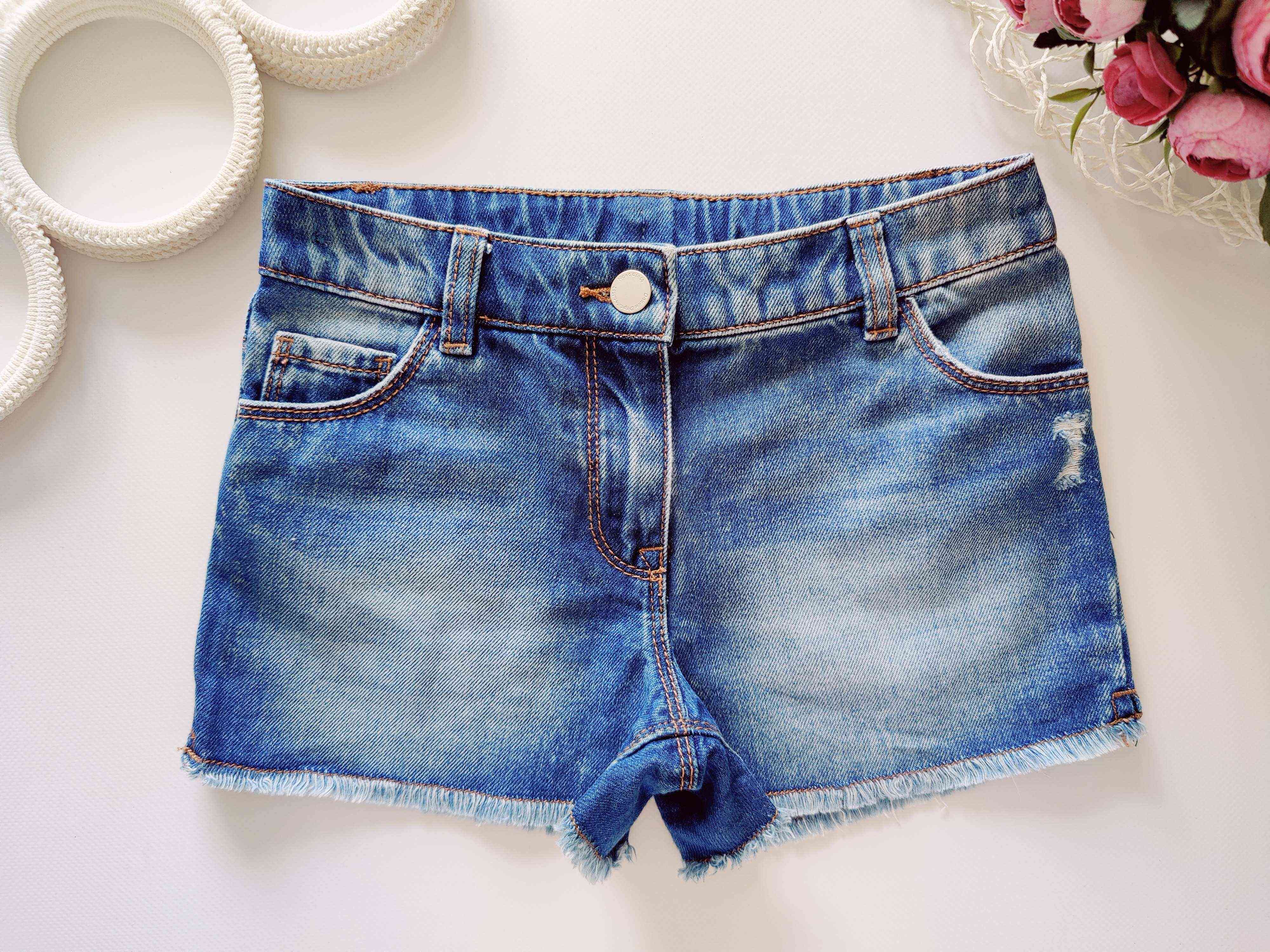 8 років, зріст 128 Дитячі джинсові шорти