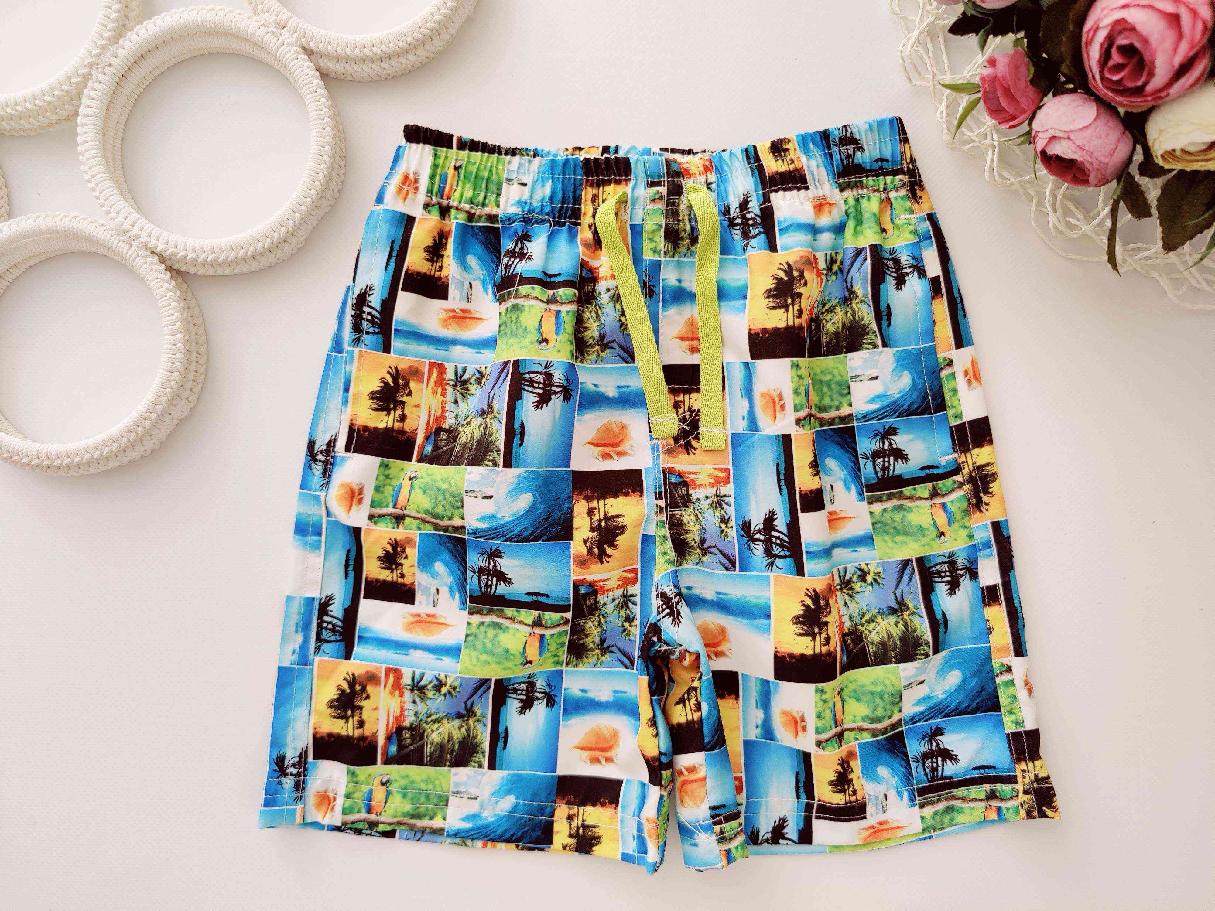 18,24 міс, зріст 86 Нові яскраві шорти з кишенями