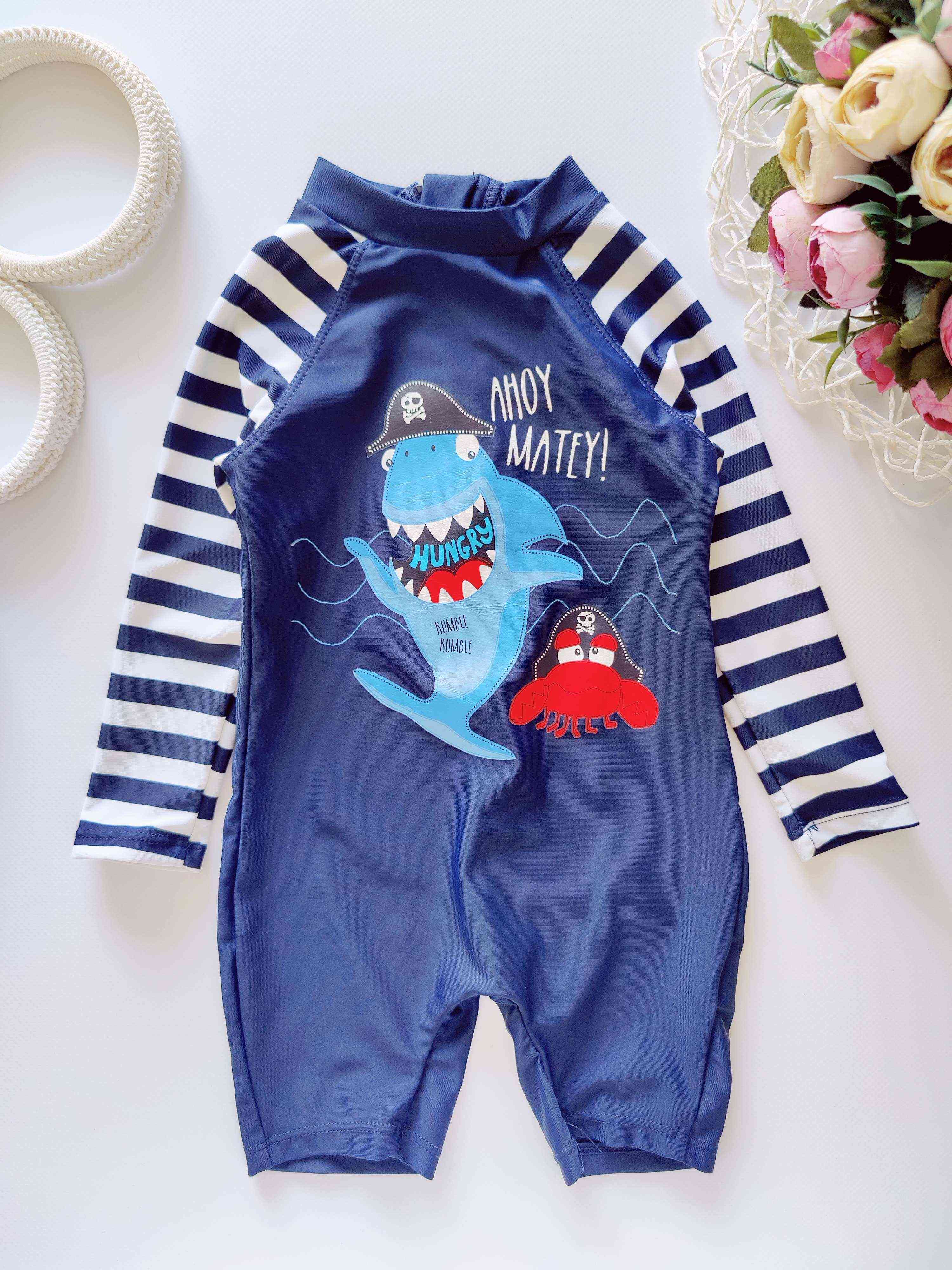 6,9 міс, зріст 74 Сонцезахисний купальний костюм