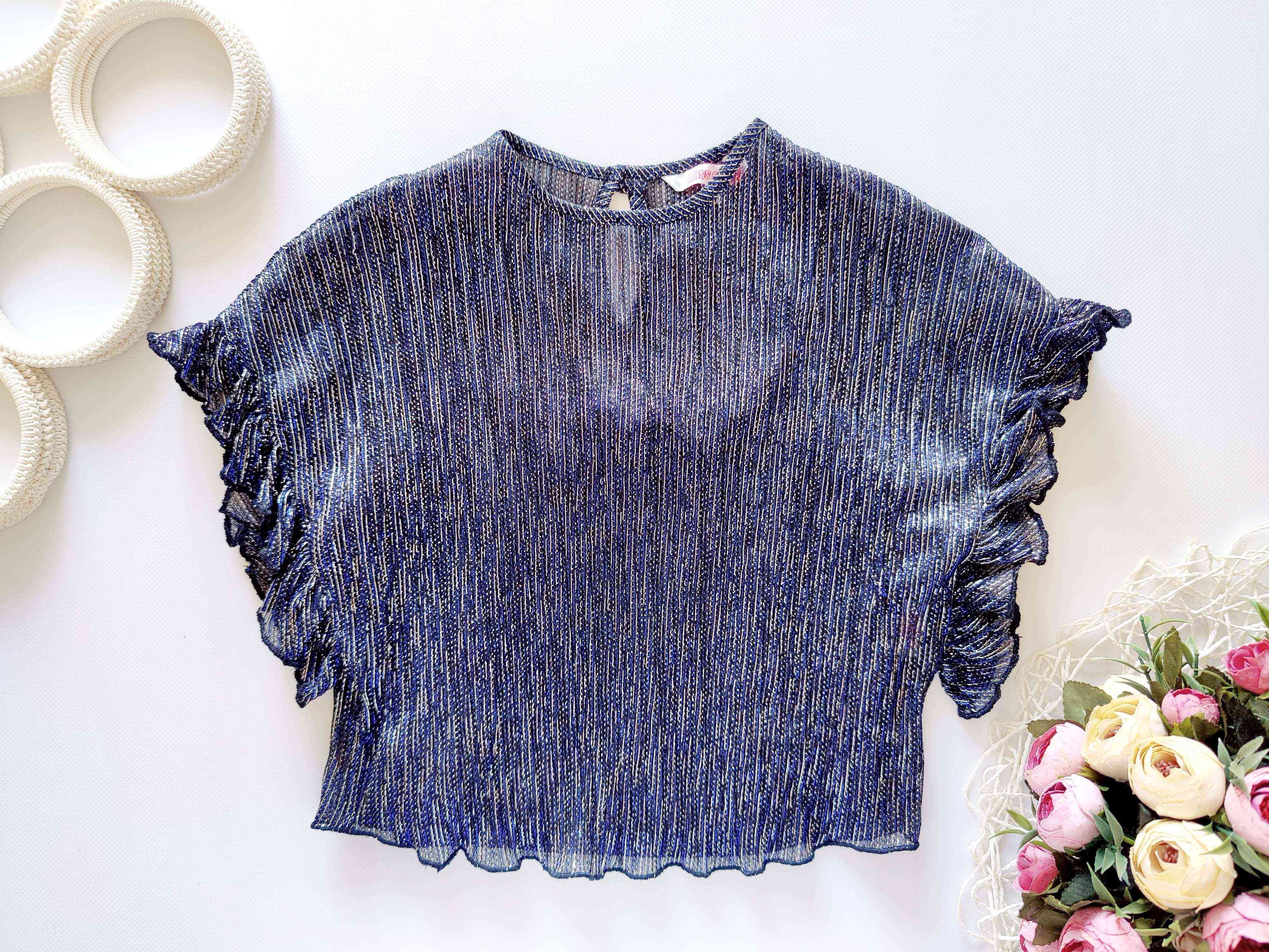 9 років, зріст 134 Нова блискуча блуза