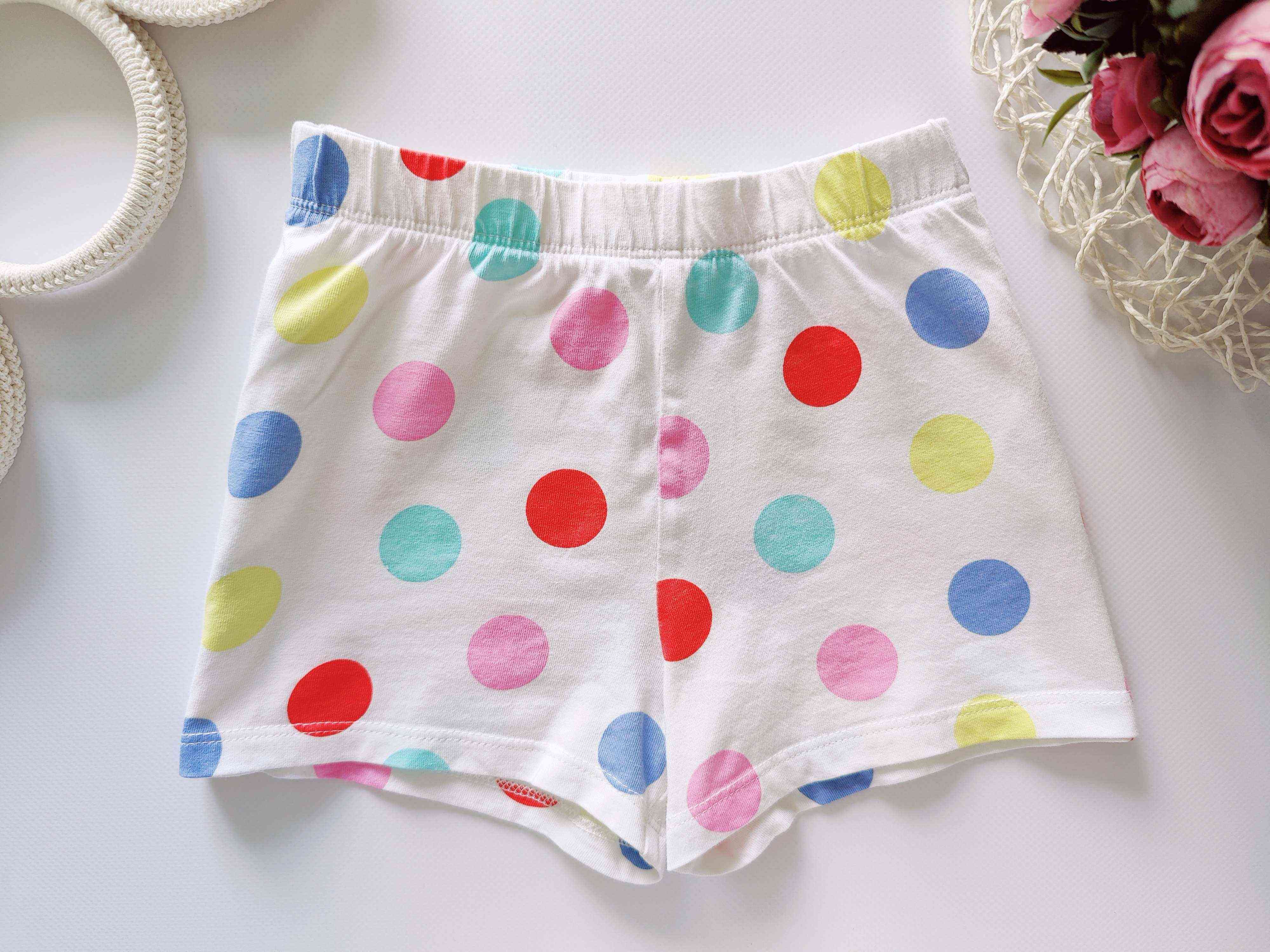 6,7 років, зріст 122 Шорти у горох