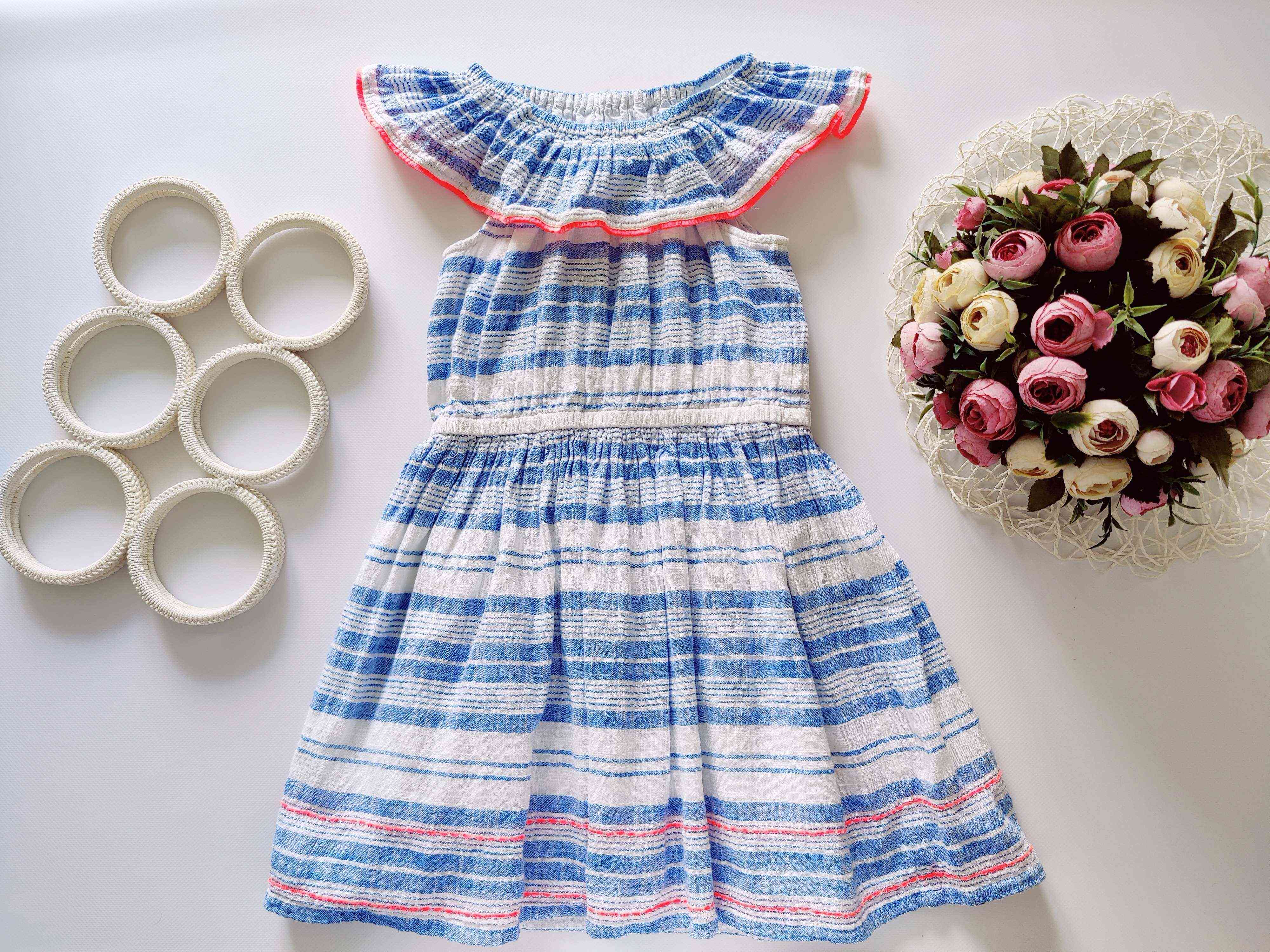 8,9 років, зріст 128,135 Котоновий літній сарафан