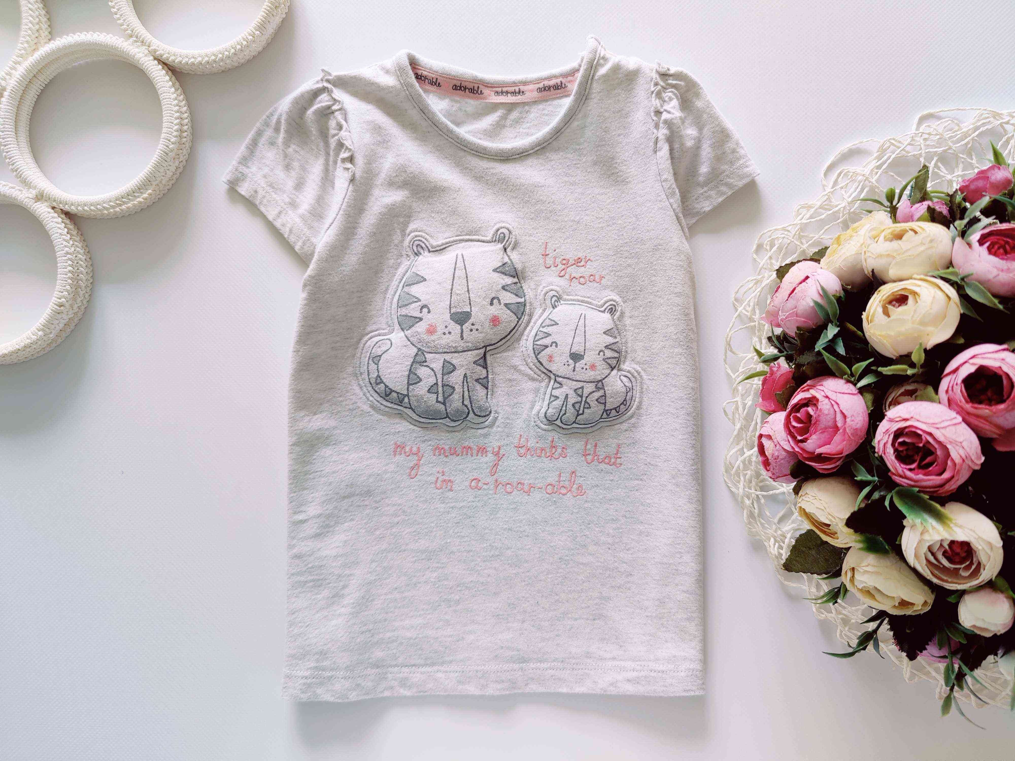 12,18 мес рост 80,86 Детская футболка