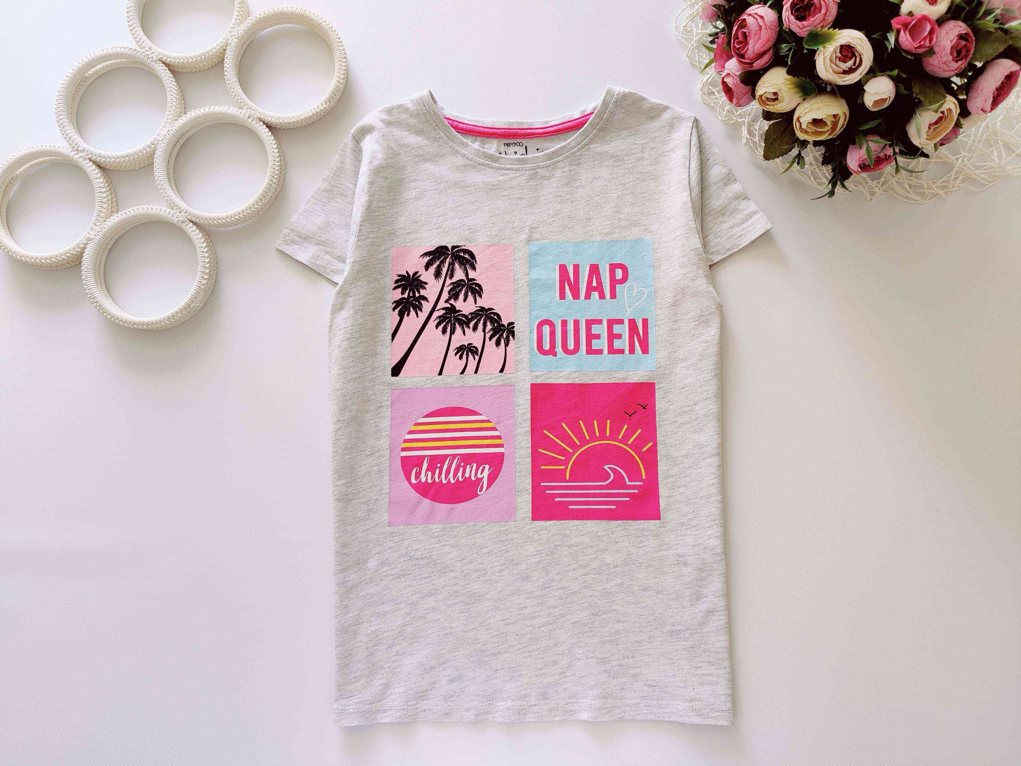 9,10 років, зріст 134,140 Футболка для дівчинки