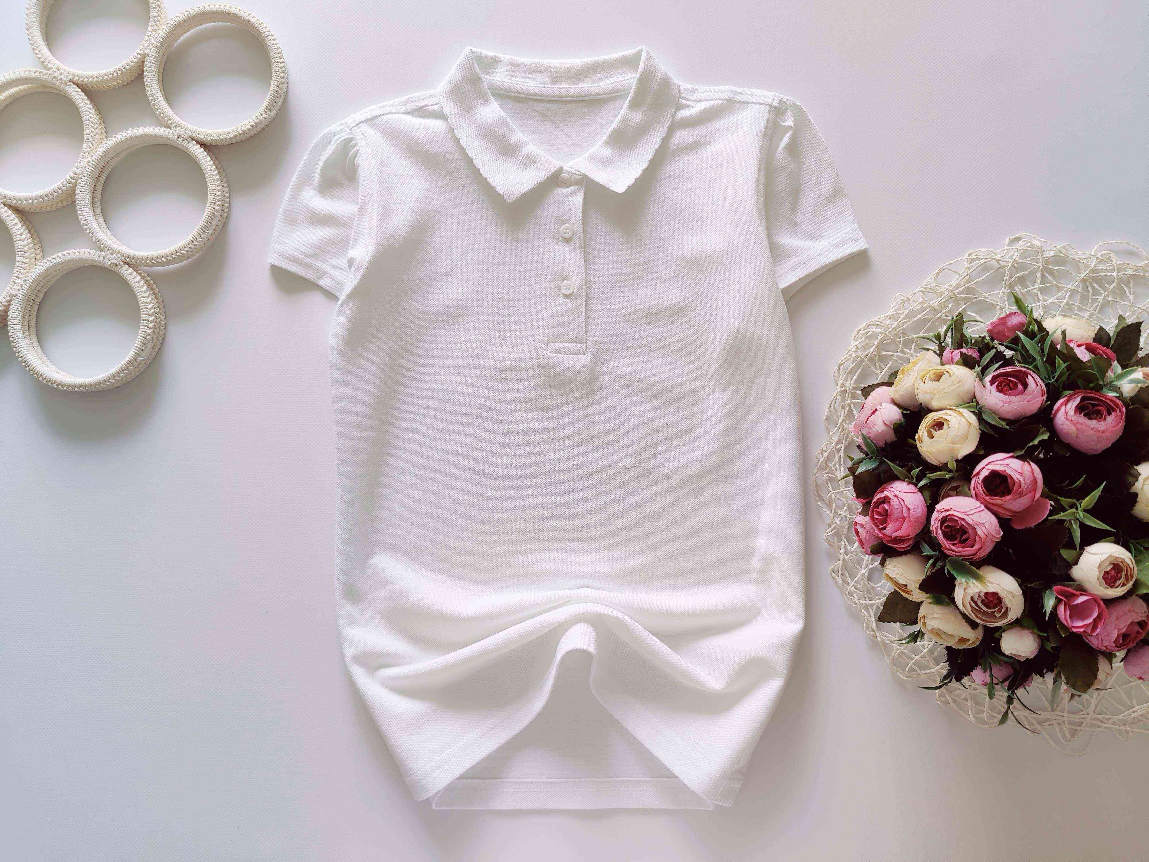 10,11 років, зріст 140,146 Нове біле поло