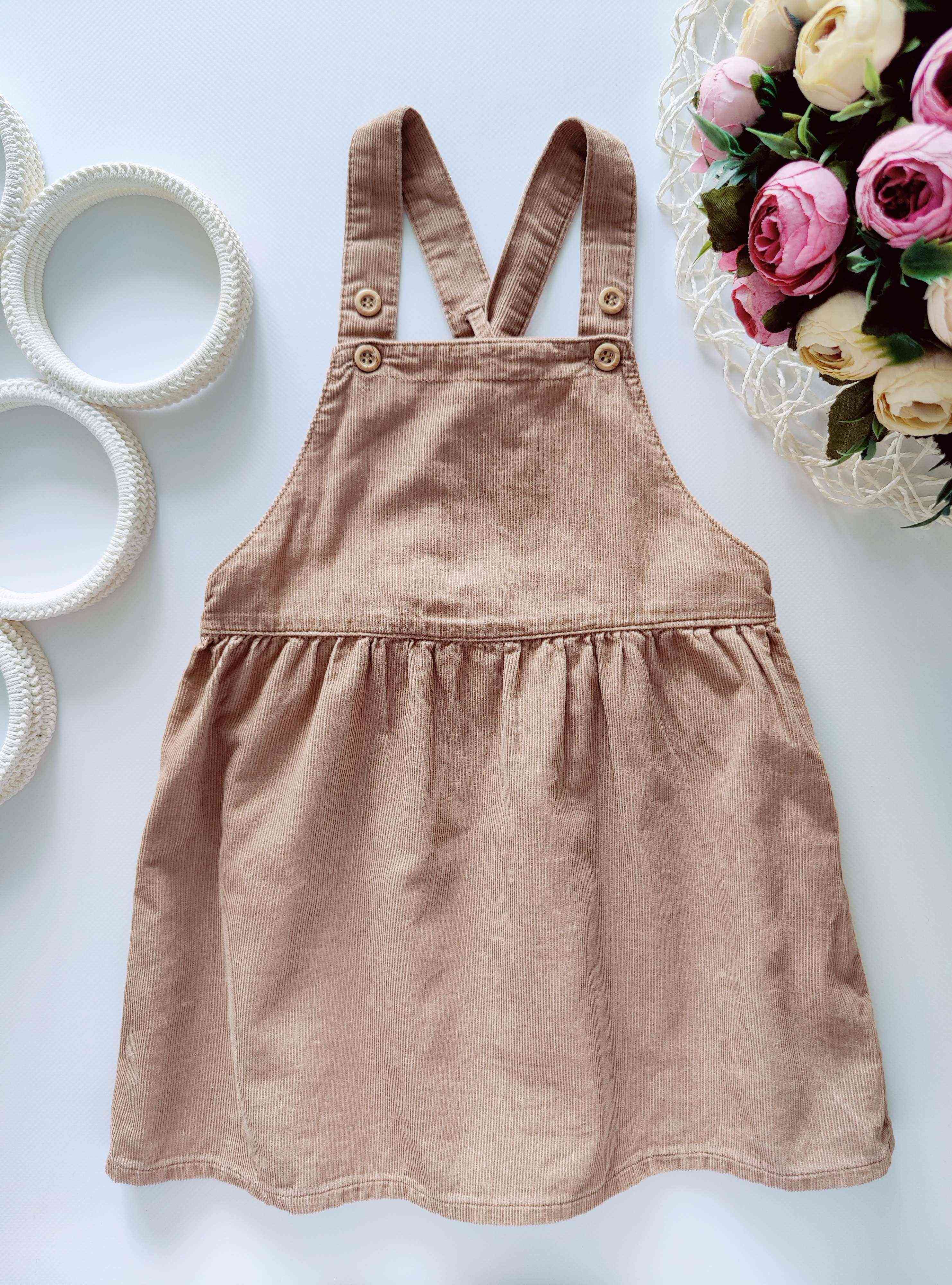 18 мес, рост 86 Сарафан микровельвет