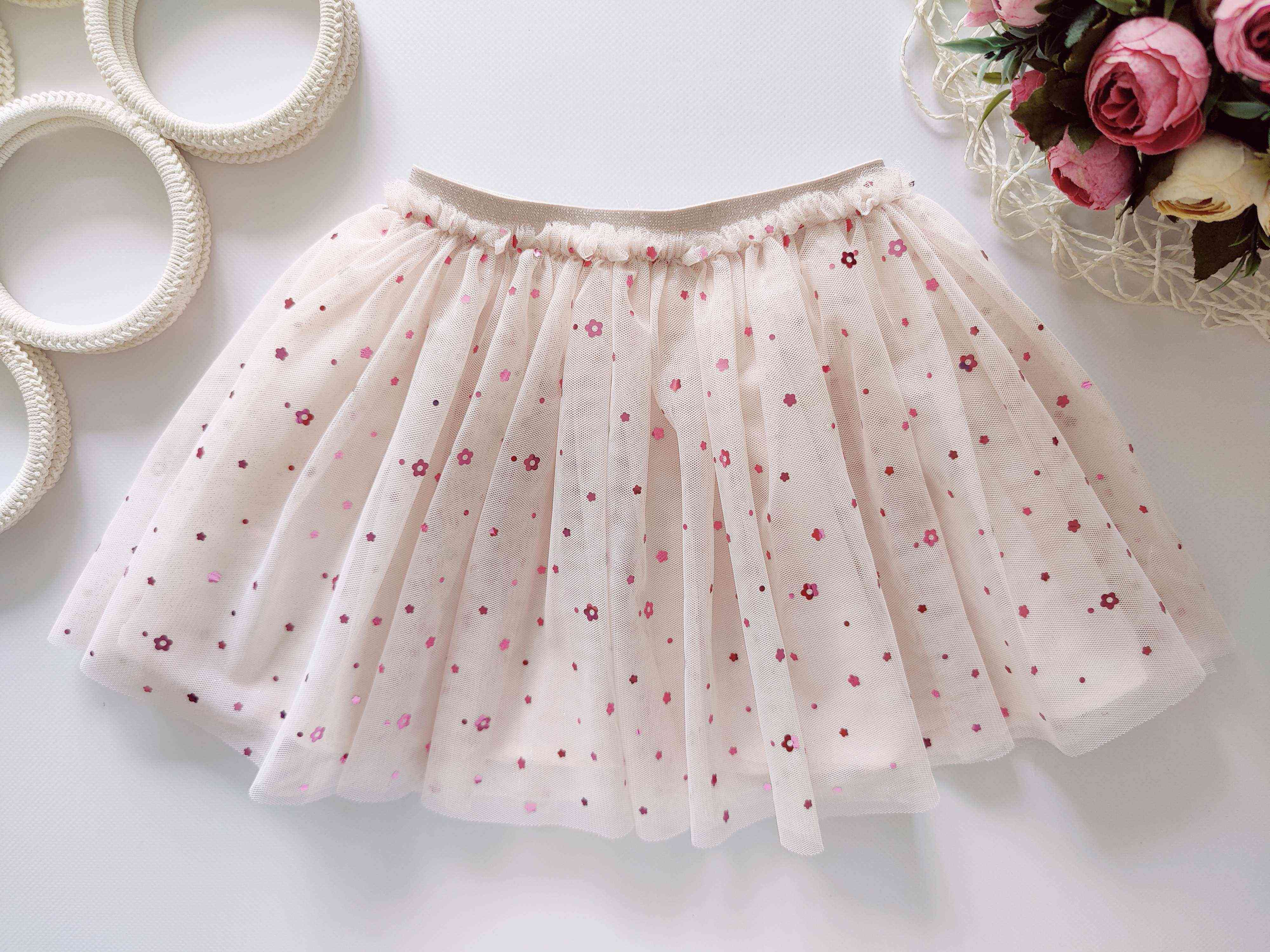 12,18 міс зріст 86 Фатинова блискуча спідниця