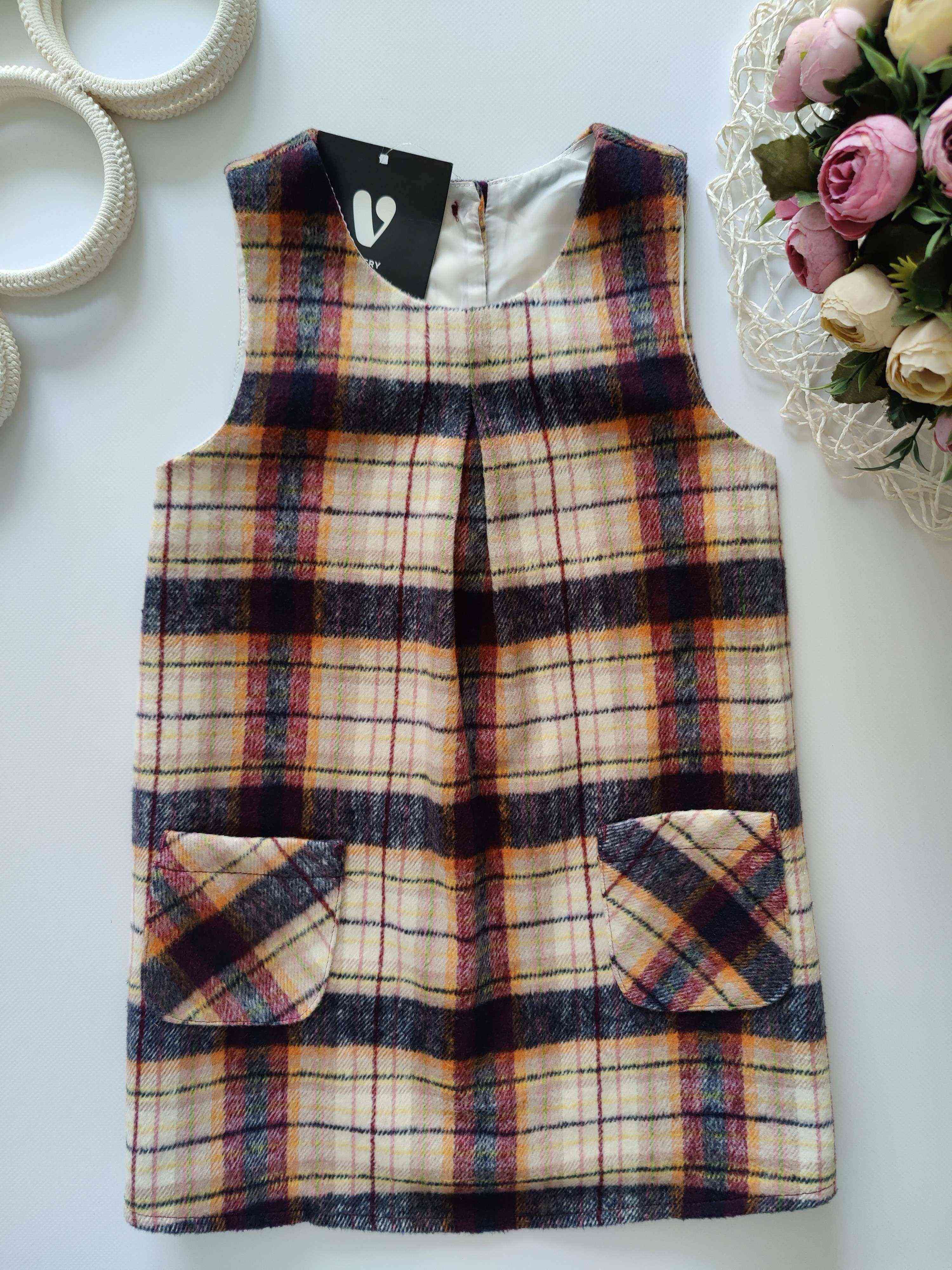 3,4 роки, зріст 98,104 Новий теплий сарафан