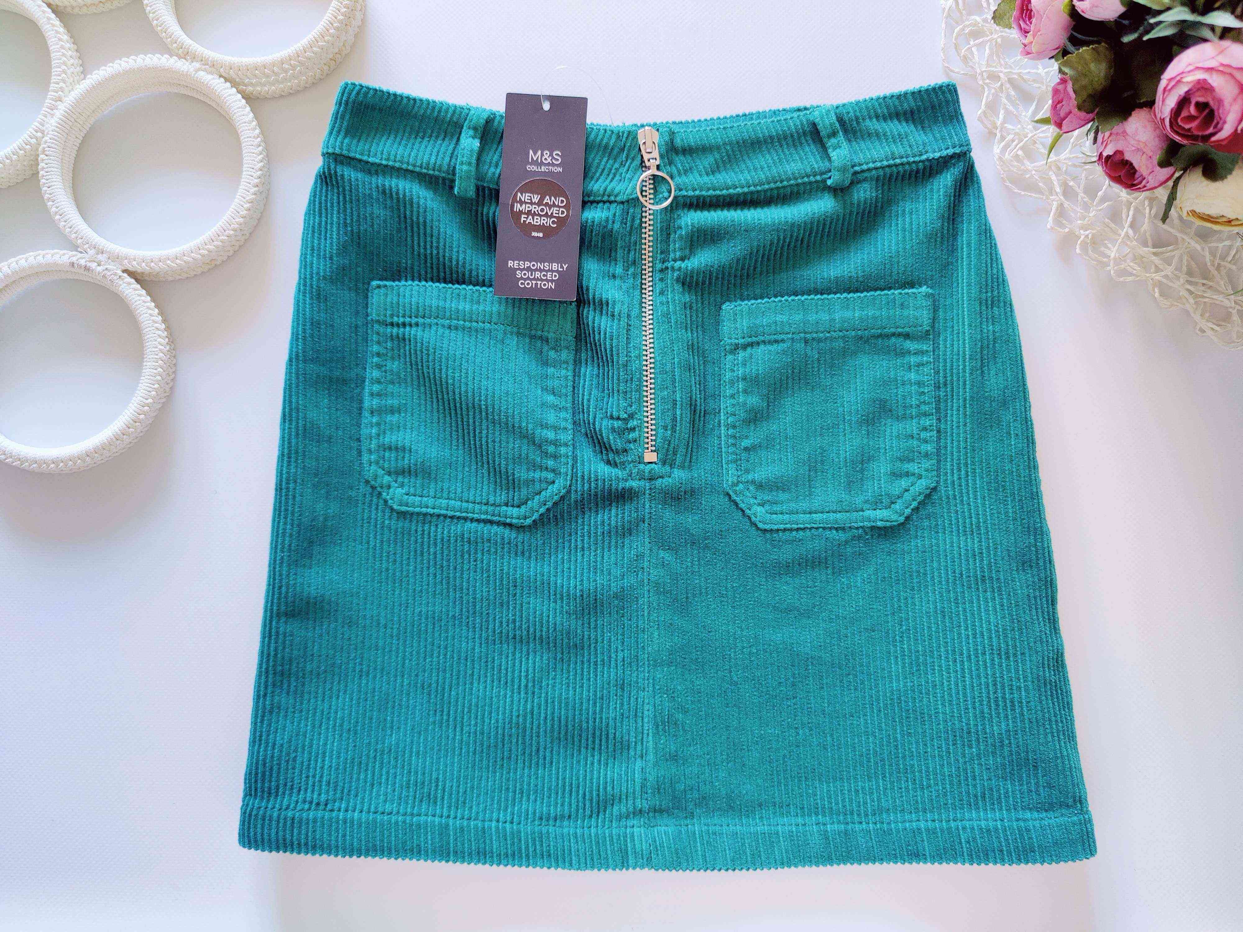 9,10 років, зріст 140 Нова вельветова спідниця