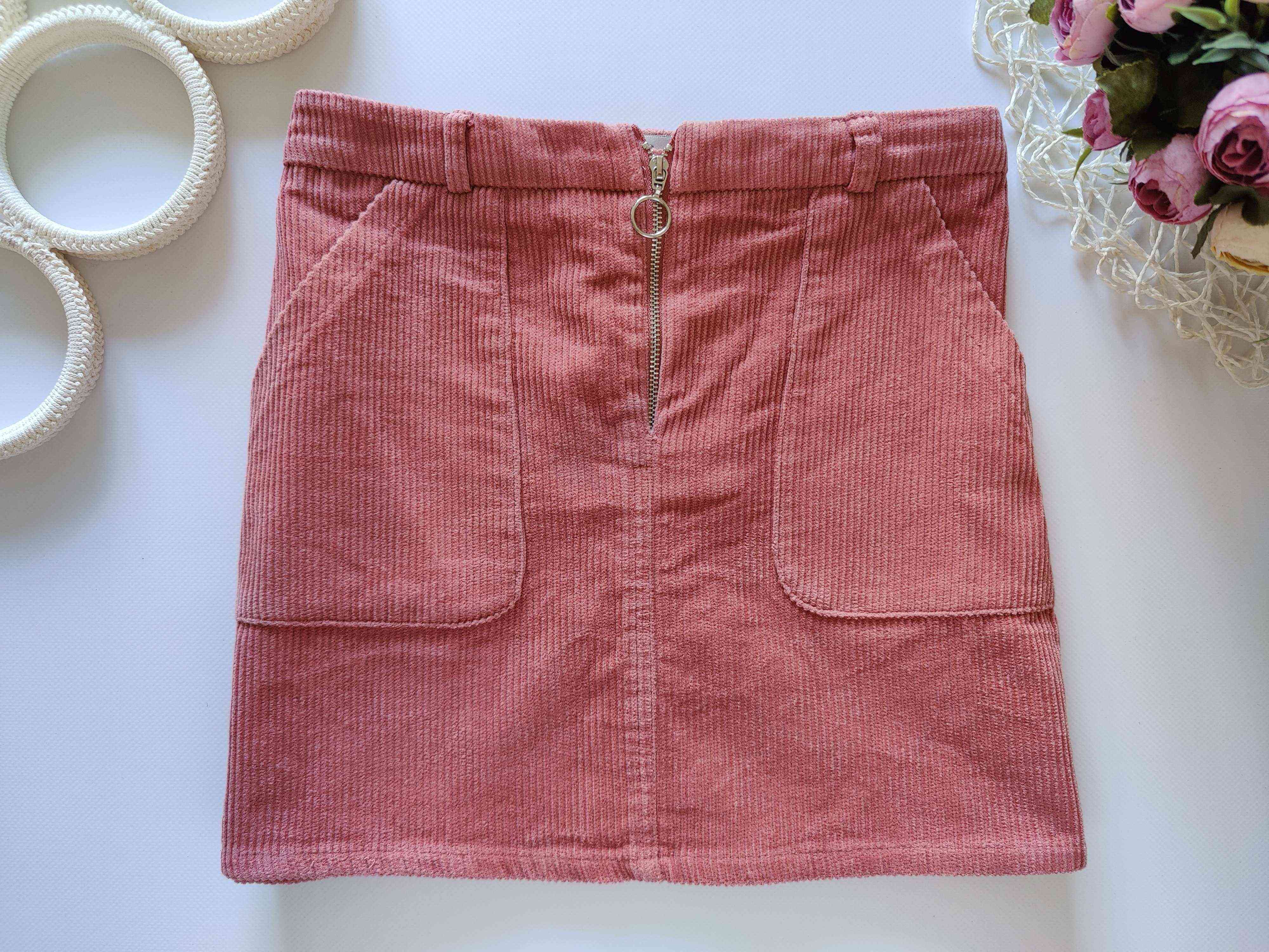 8,9 років, зріст 134 Вельветова дитяча спідниця