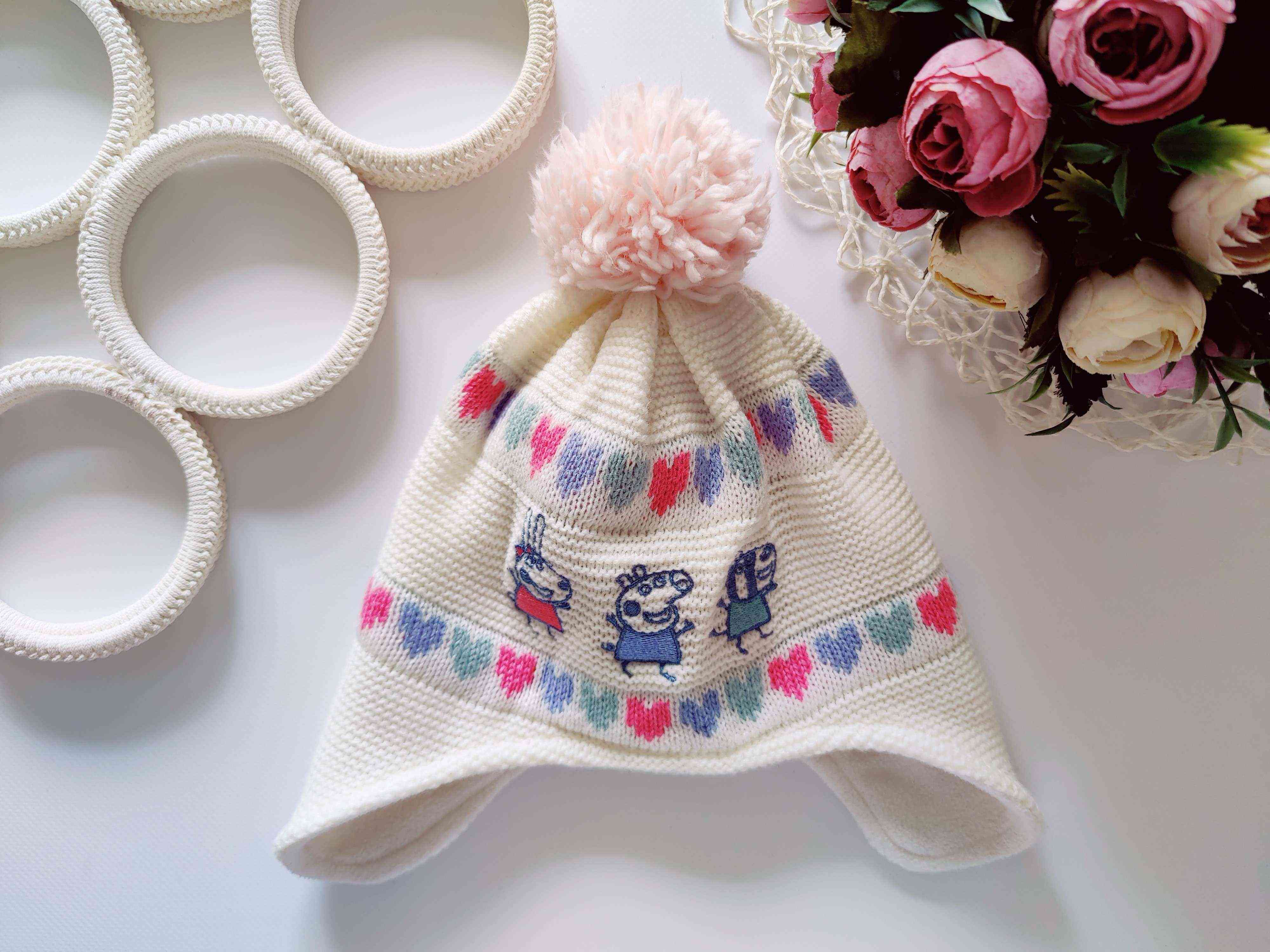 3,6 років Зимова шапка на флісі