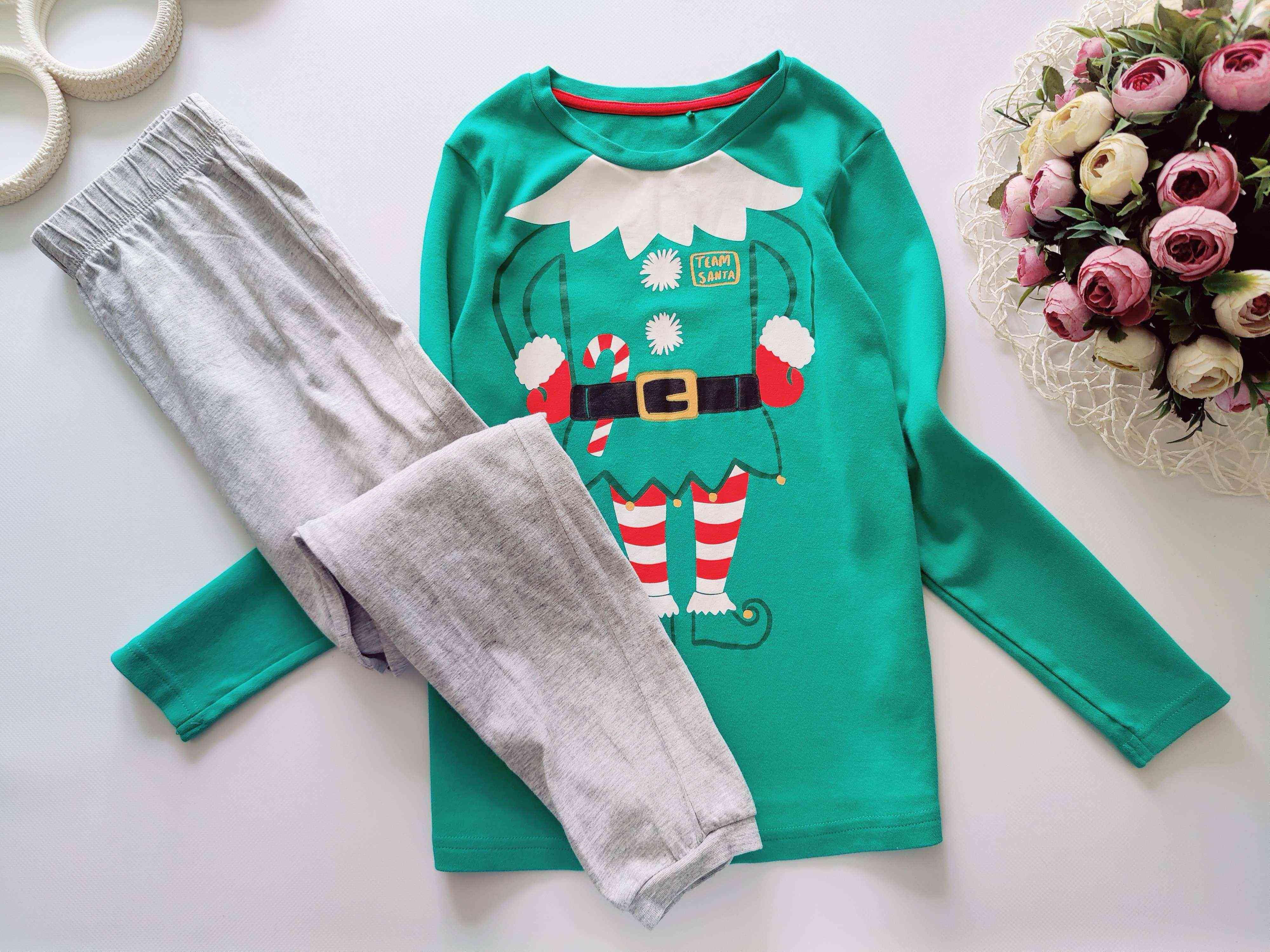 9,10 років, зріст 134,140 Новорічна дитяча піжама