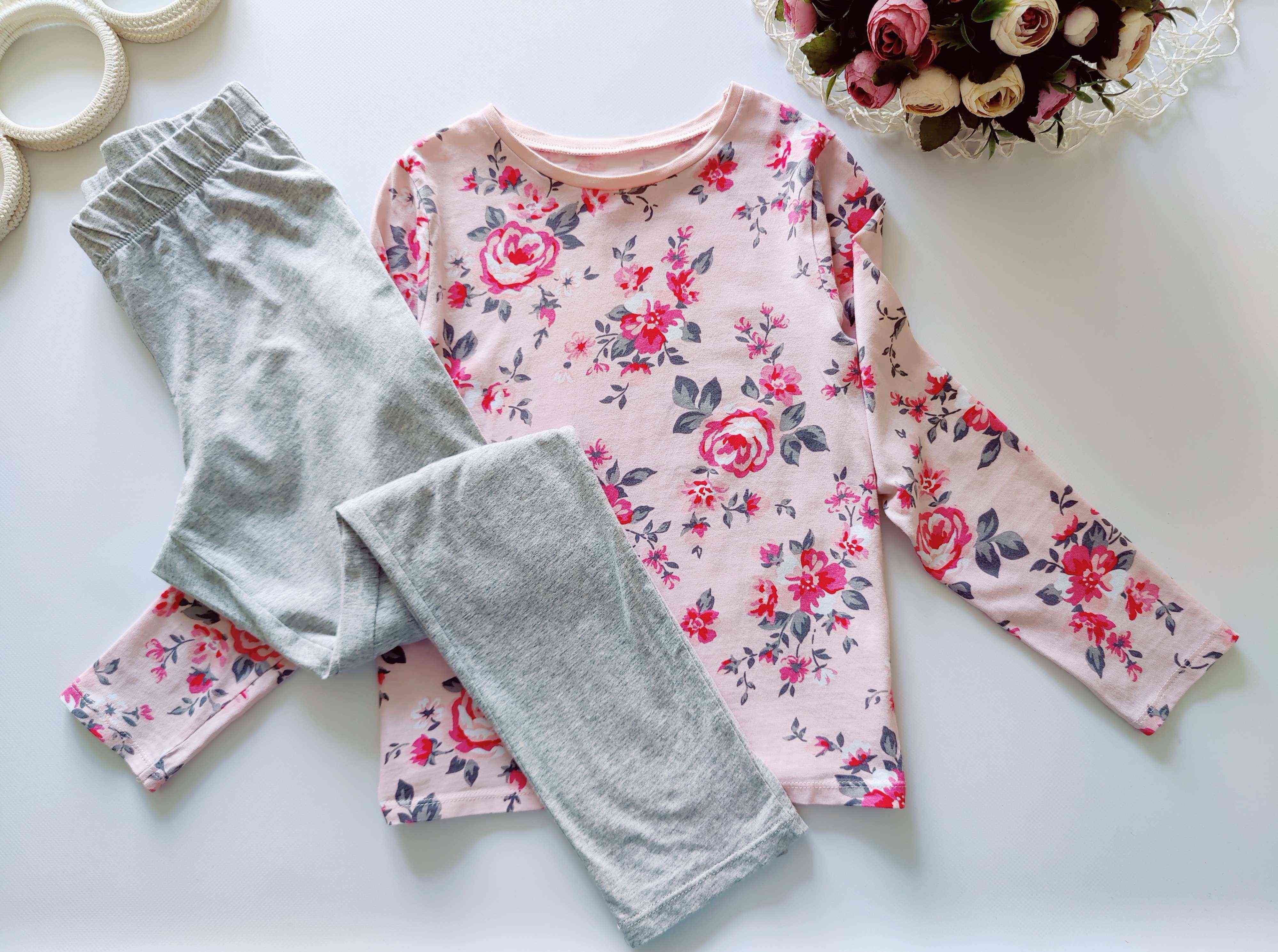 9,10 років, зріст 134,140 Дитяча набірна квіткова піжама