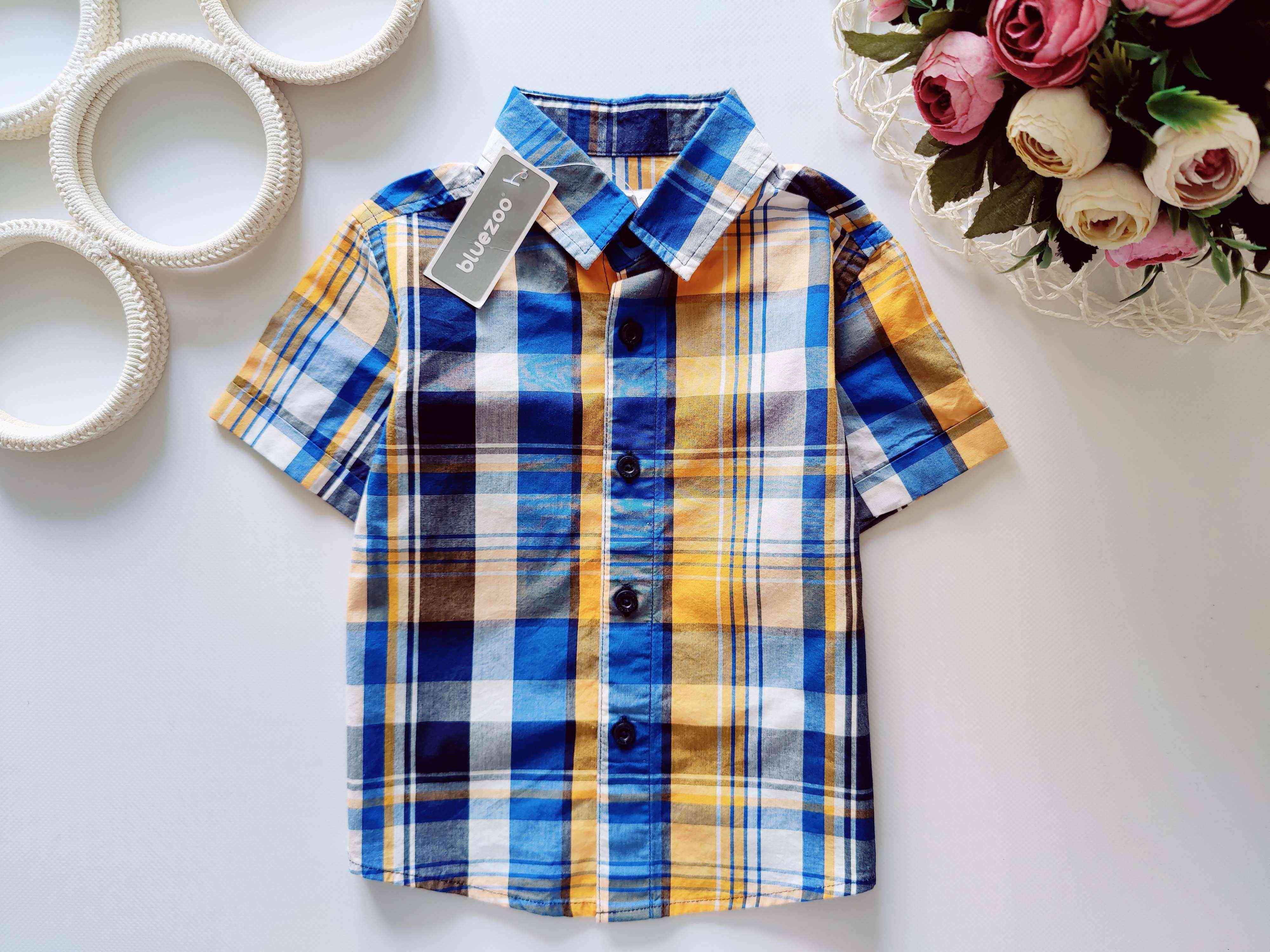 12,18 міс, зріст 86 Красива нова літня сорочка