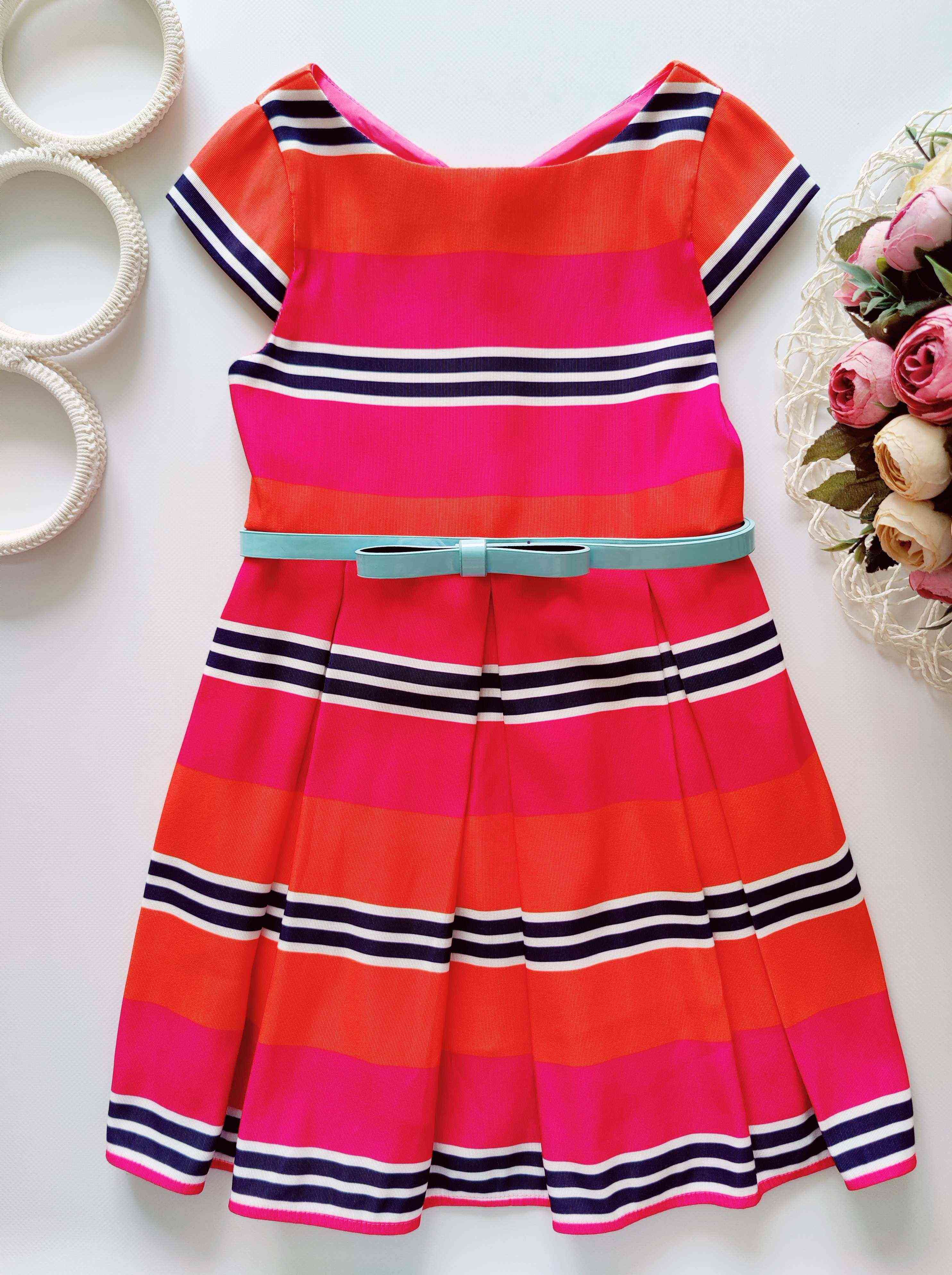 4 роки, зріст 104 Красива дитяча сукня з ремінцем