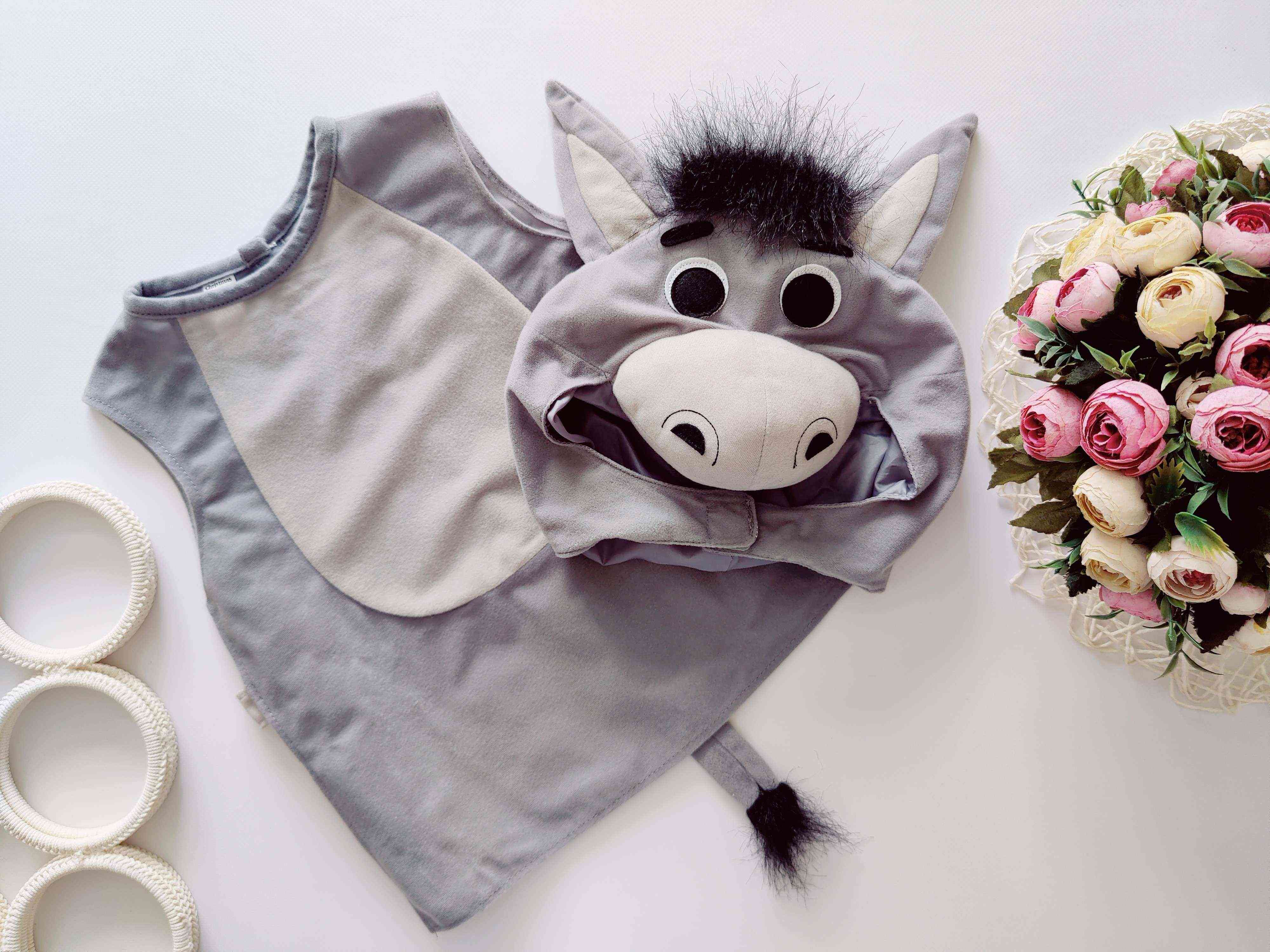 One size Новий карнавальний костюм віслюка