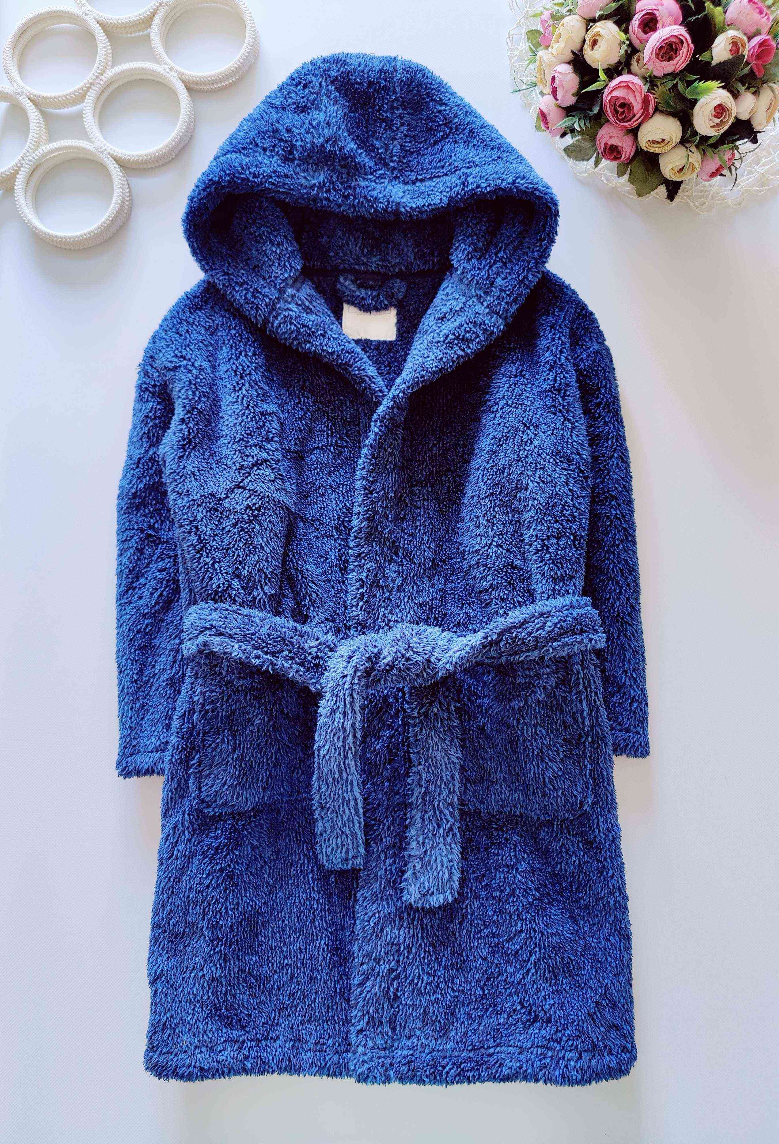 7,8 років, зріст 128 Теплий махровий халат