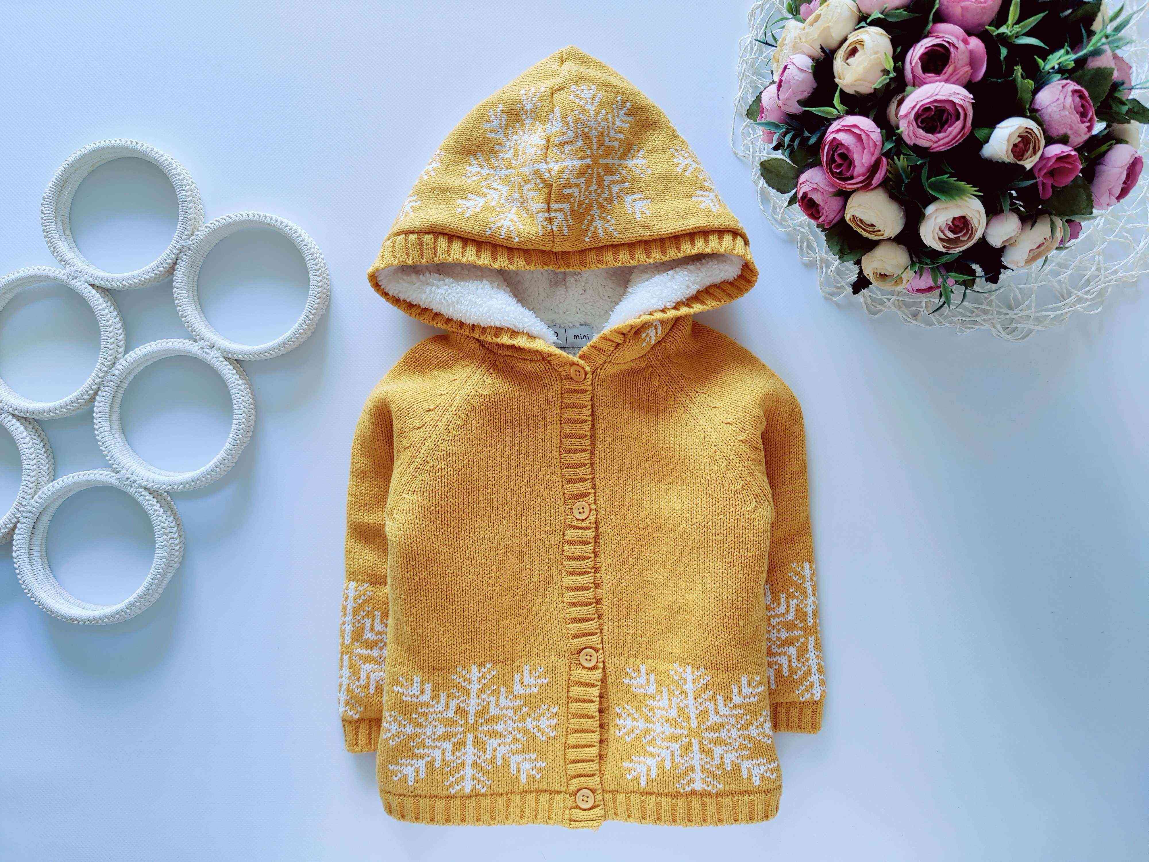 12,18 міс, зріст 80,86 Тепла толстовка меховушка