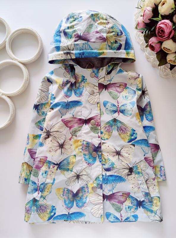 1,5,2 года, рост 92 Ветровка непромокайка на х\б подкладке