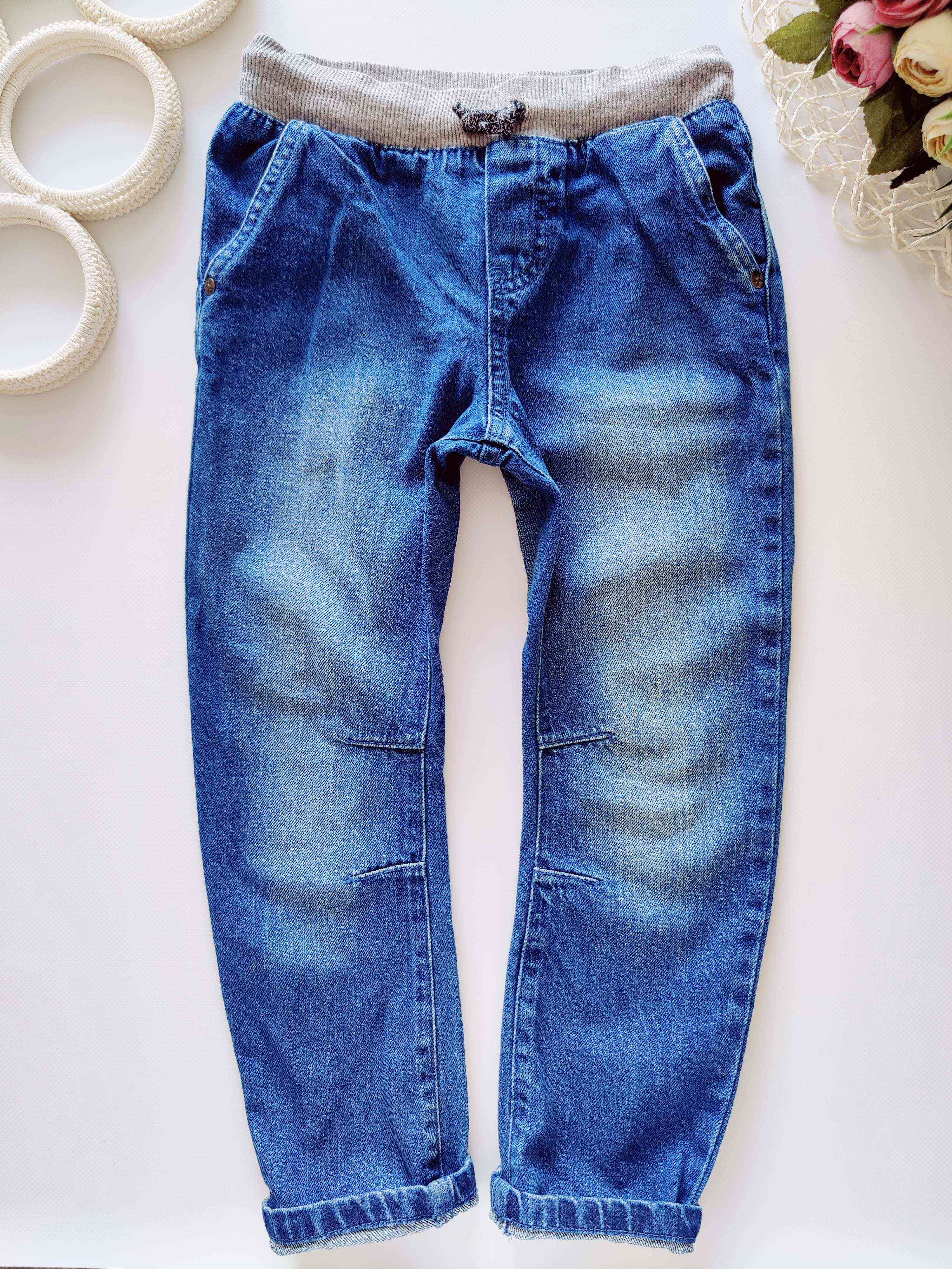 5,6 років, зріст 116 Джинси на резинці