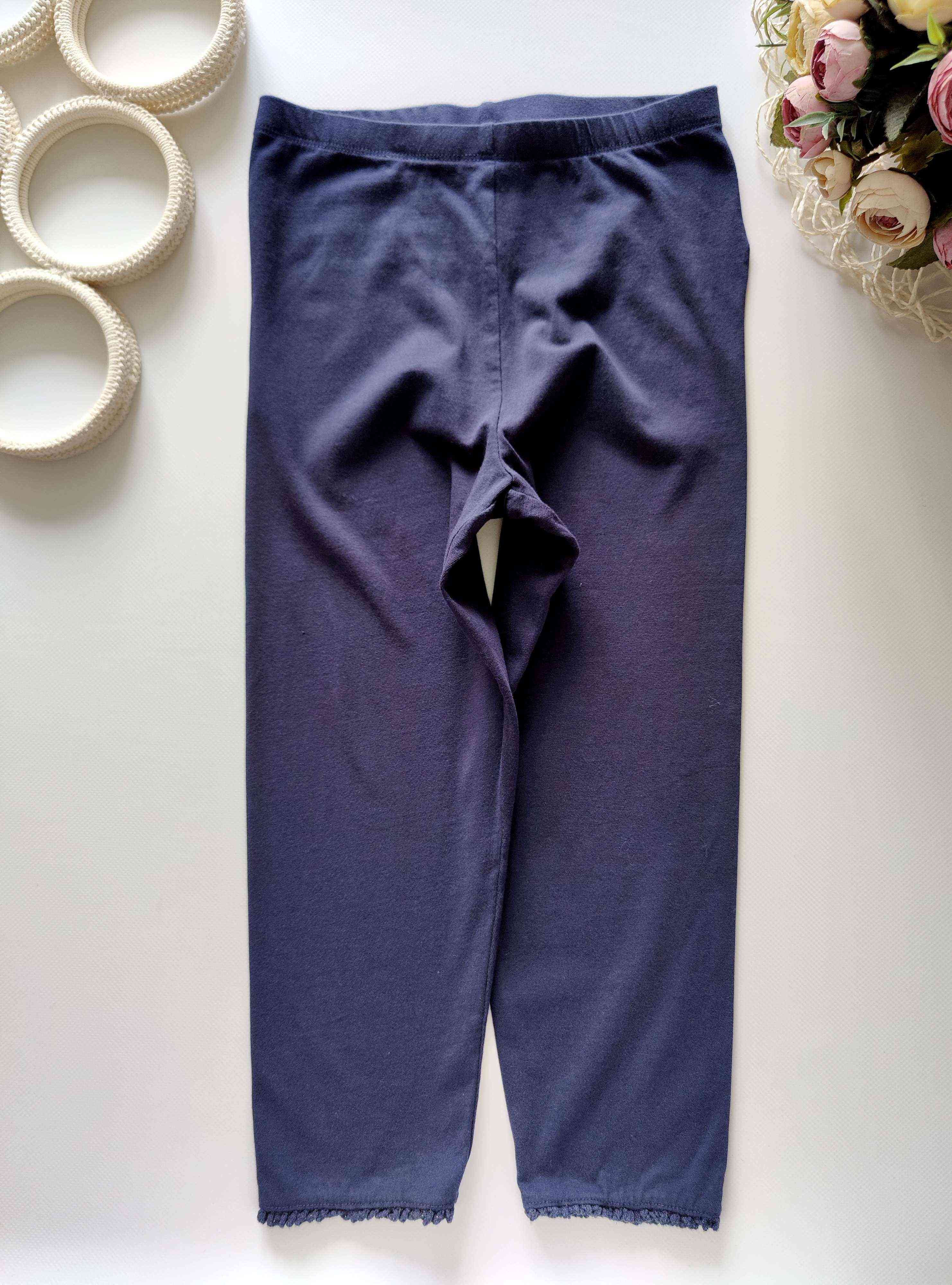 10 лет, рост 140 Синие бриджи