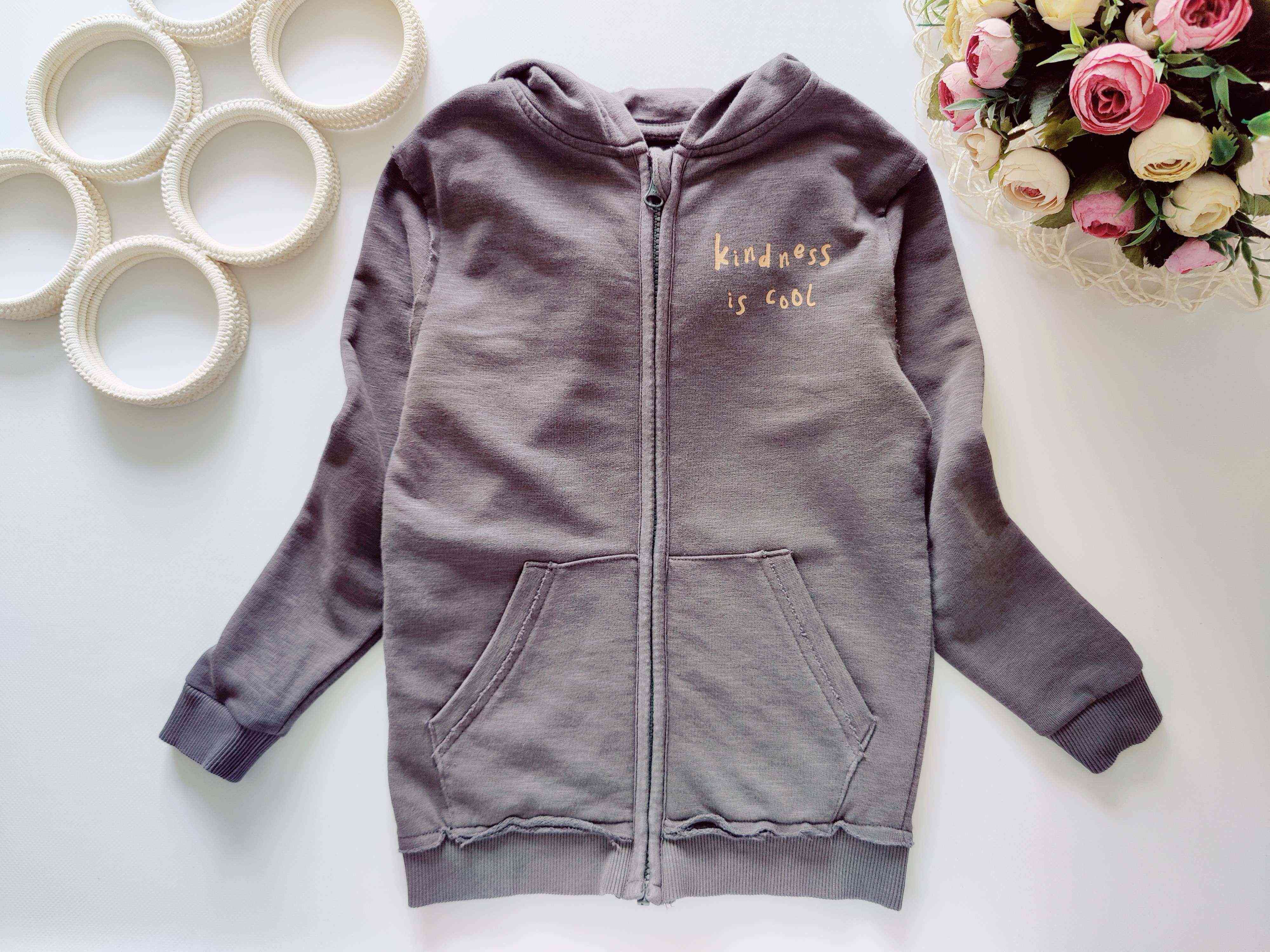 6,7 років, зріст 116,122 Кофта на блискавці